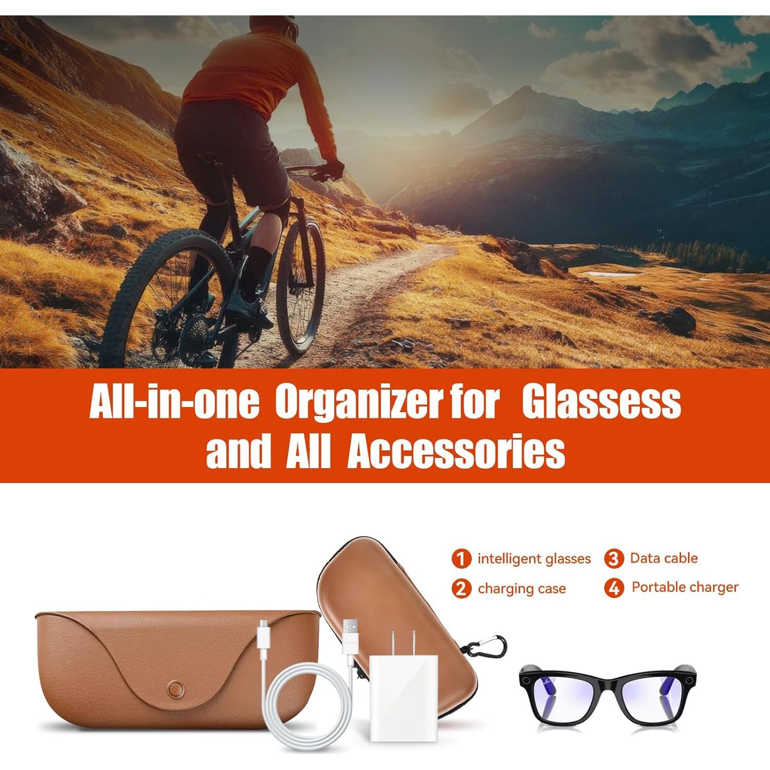 Funda Dura Ray-Ban para Gafas Inteligentes Meta Wayfarer