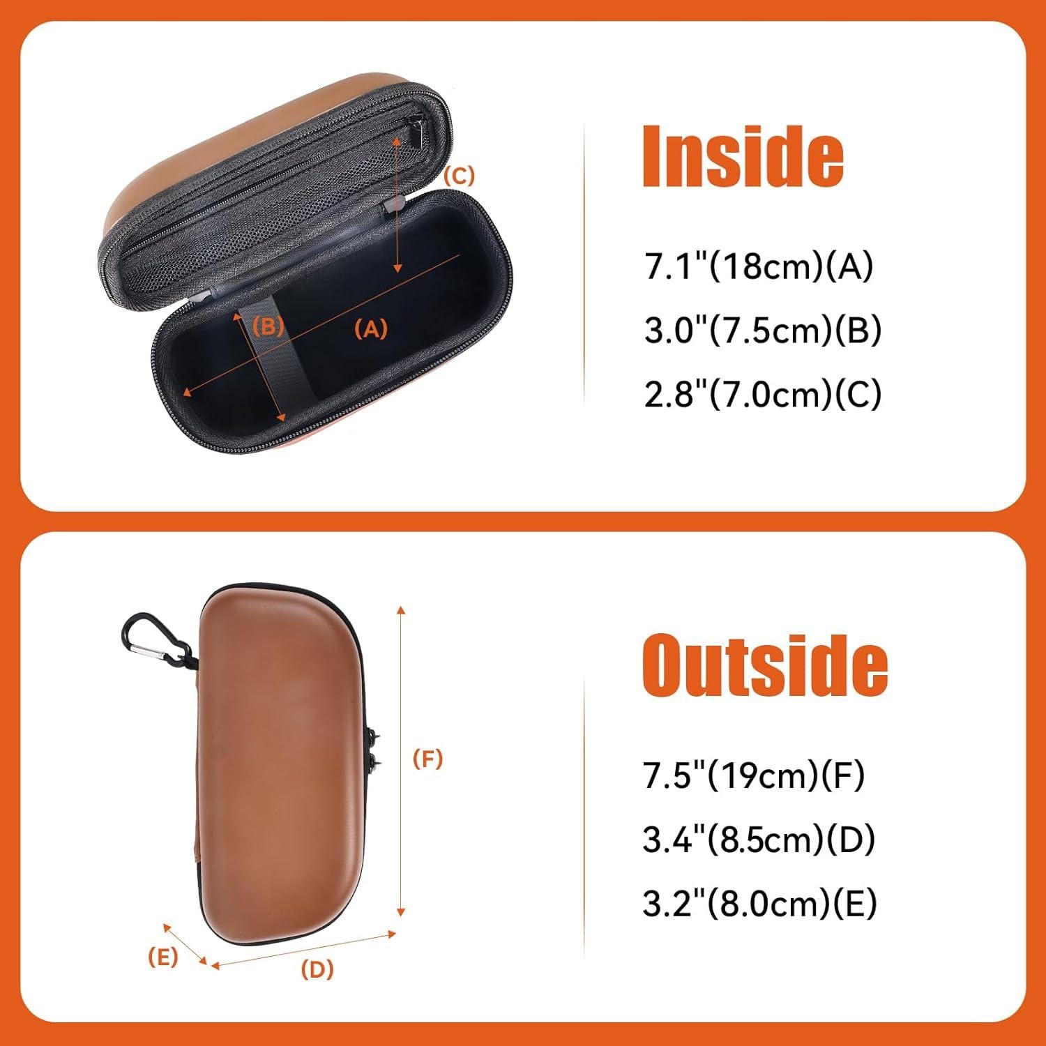 Funda Dura Ray-Ban para Gafas Inteligentes Meta Wayfarer