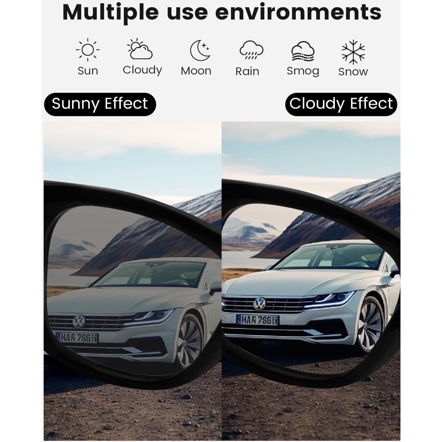 Lentes de Reemplazo Transitions Ray-Ban Meta Wayfarer RW4008/4012