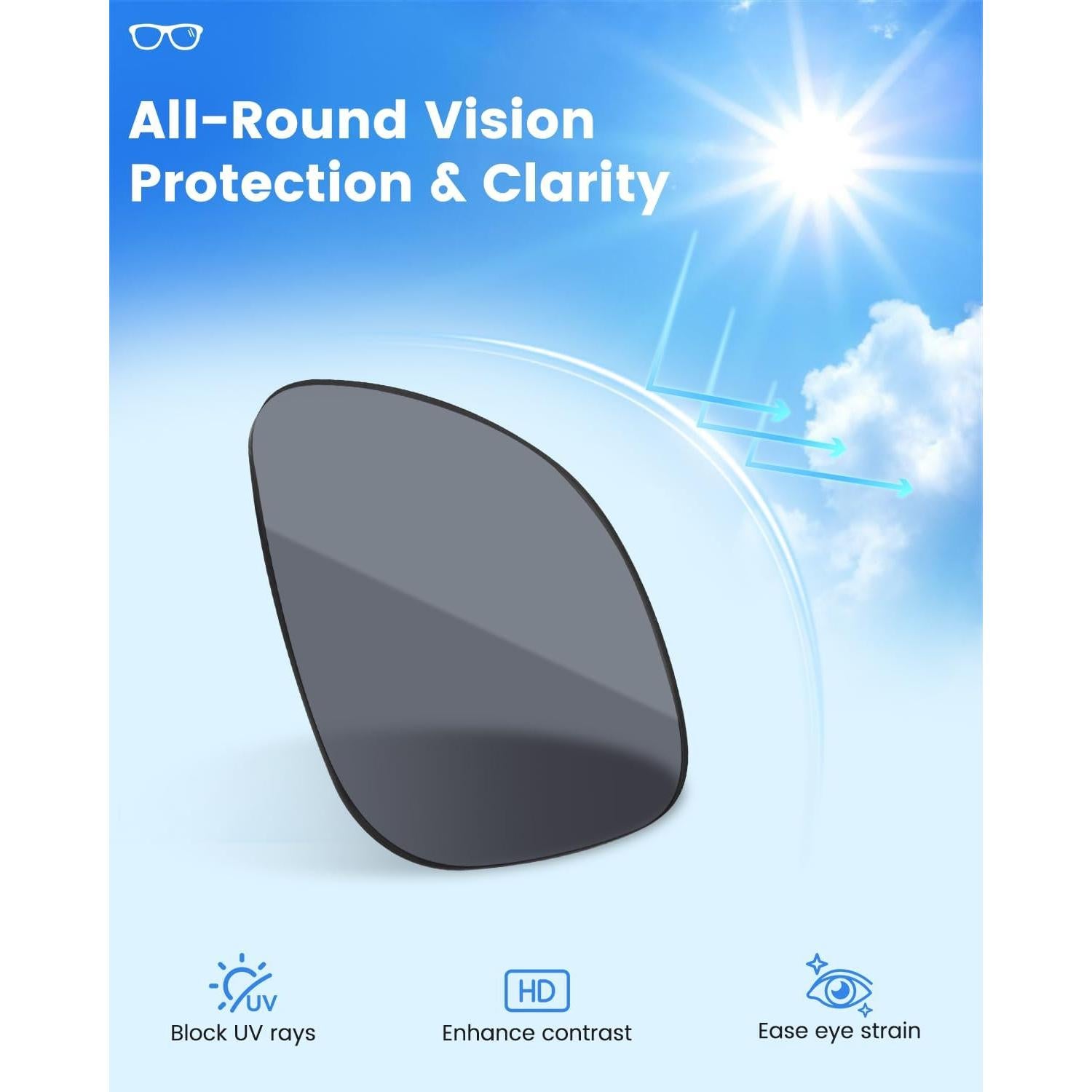 Lentes Polarizados Ray-Ban Meta Wayfarer RW4008 RW4012 53mm