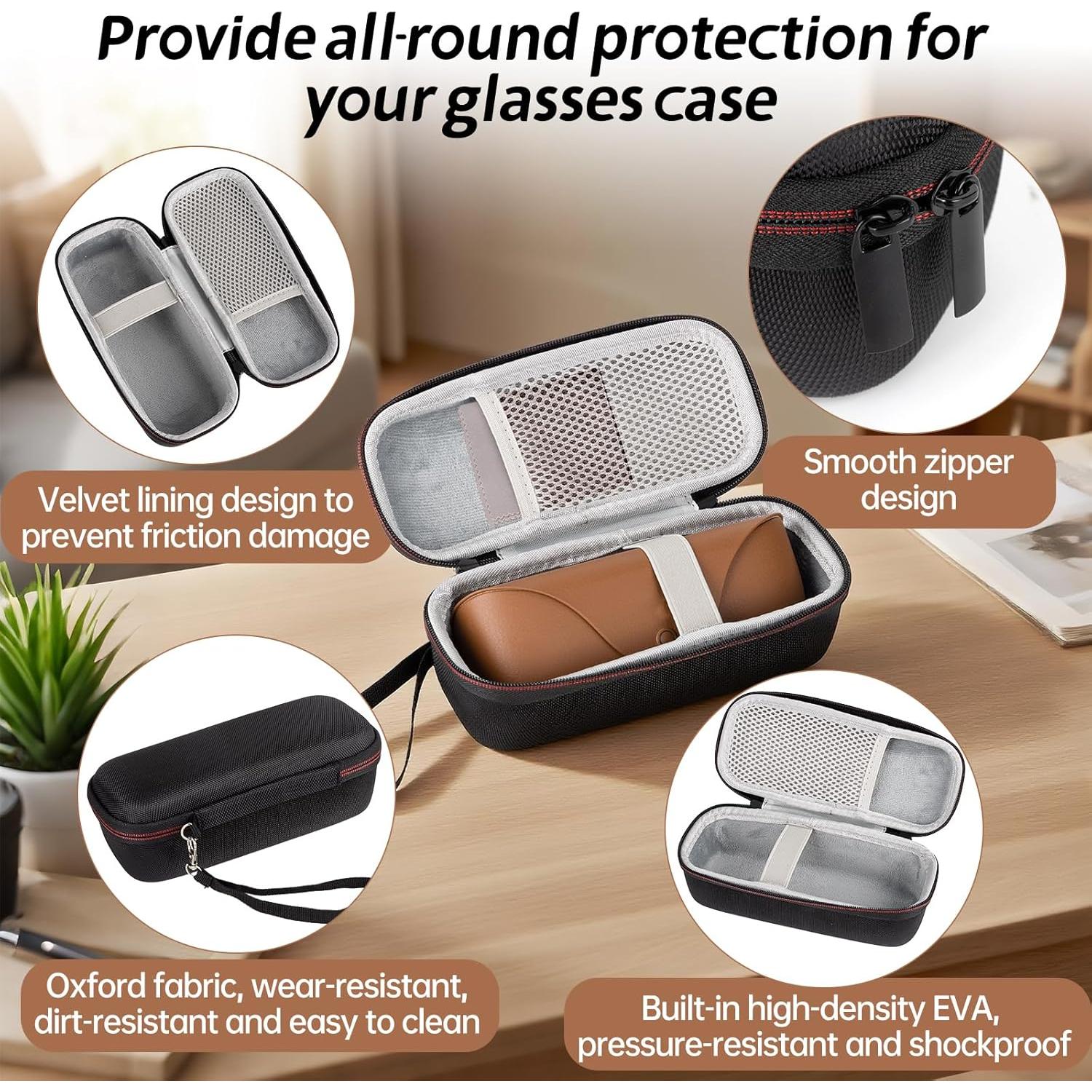 Funda Dura para Gafas Inteligentes Ray-Ban Meta - Negro