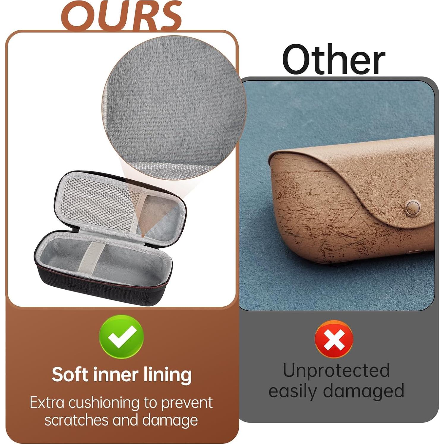 Funda Dura para Gafas Inteligentes Ray-Ban Meta - Negro