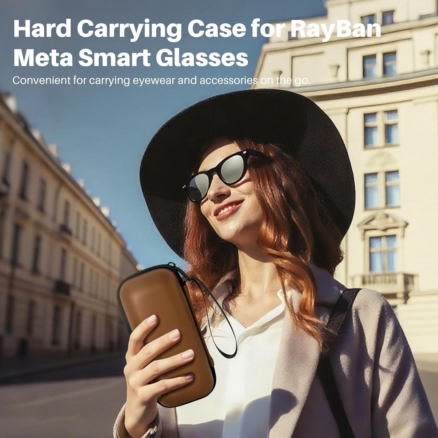 Funda Dura ByteWave para Gafas Ray-Ban Meta y Accesorios