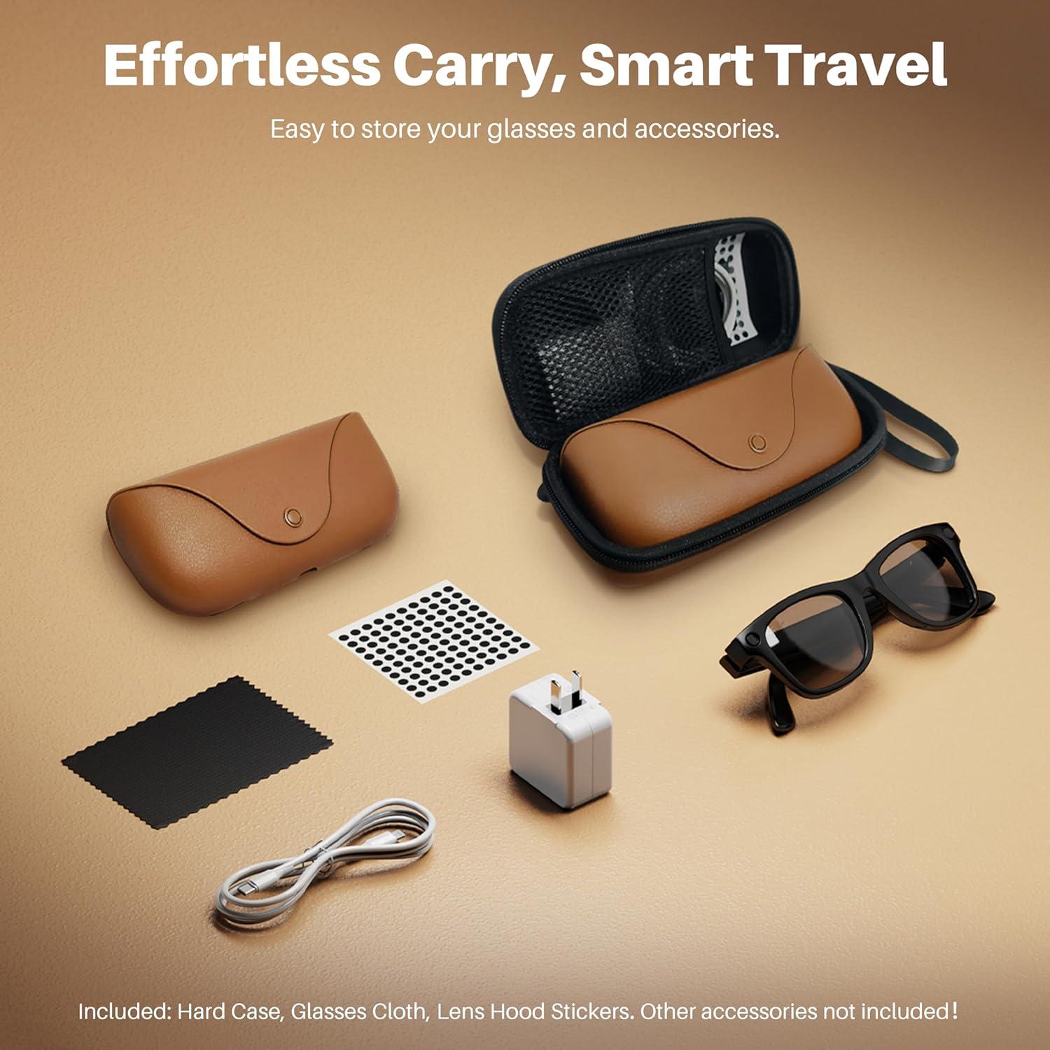 Funda Dura ByteWave para Gafas Ray-Ban Meta y Accesorios