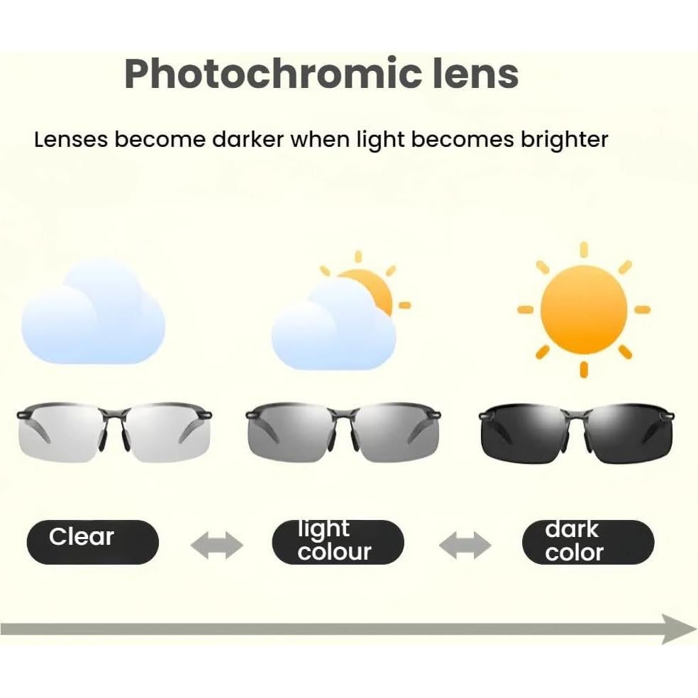 Lentes de Reemplazo Harlafou para Ray-Ban Meta RW4006 50mm