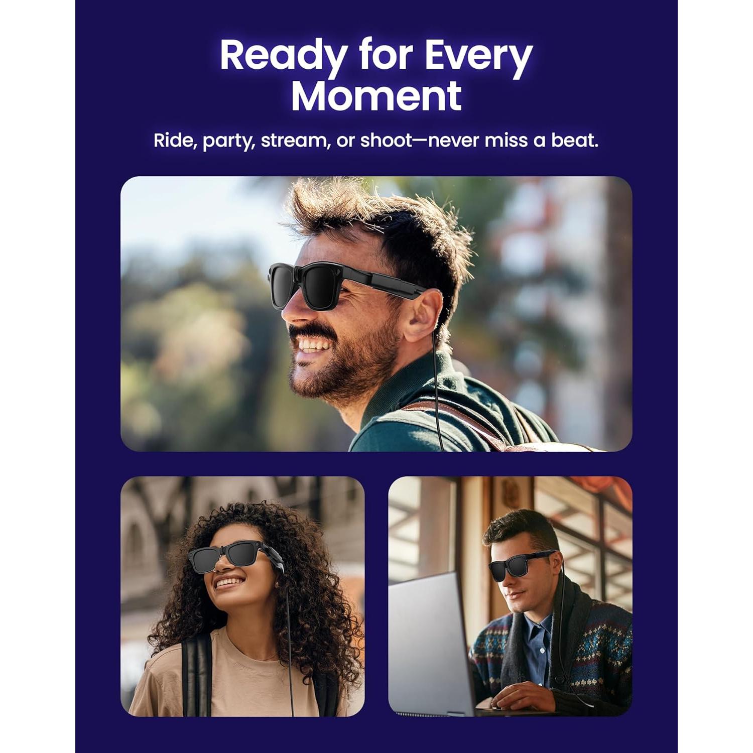 Cable de Carga para Gafas Inteligentes Ray-Ban y Oakley Meta