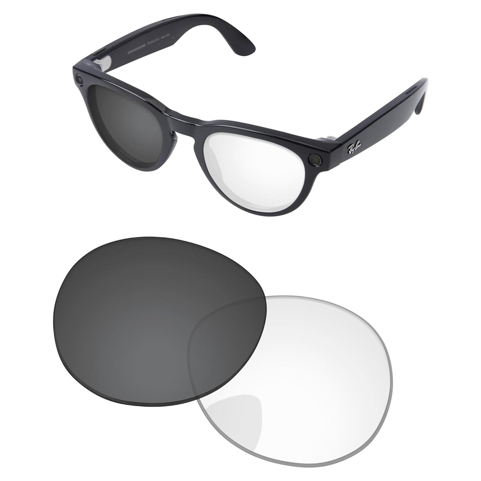 Lentes de Reemplazo PapaViva para Ray-Ban RW4009 50mm Foto-cromáticos