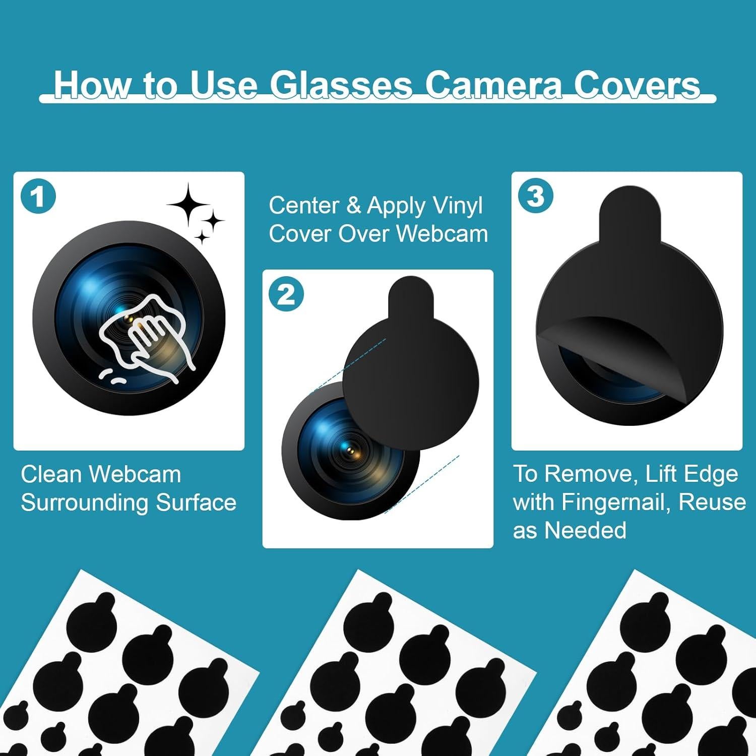 Sujetadores de Oído y Cubiertas de Cámara Ray Ban Meta - 16 Pares