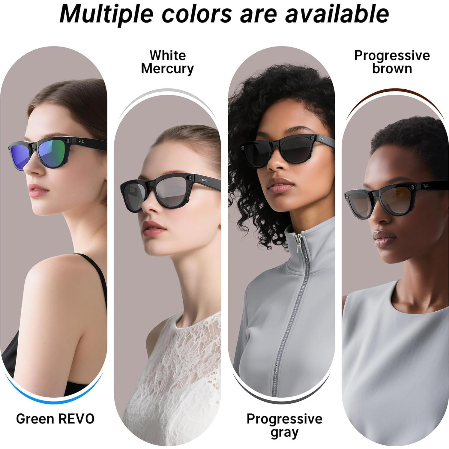 Clip-on Polarizado HiBloks para Ray-Ban Meta Skyler 52-20