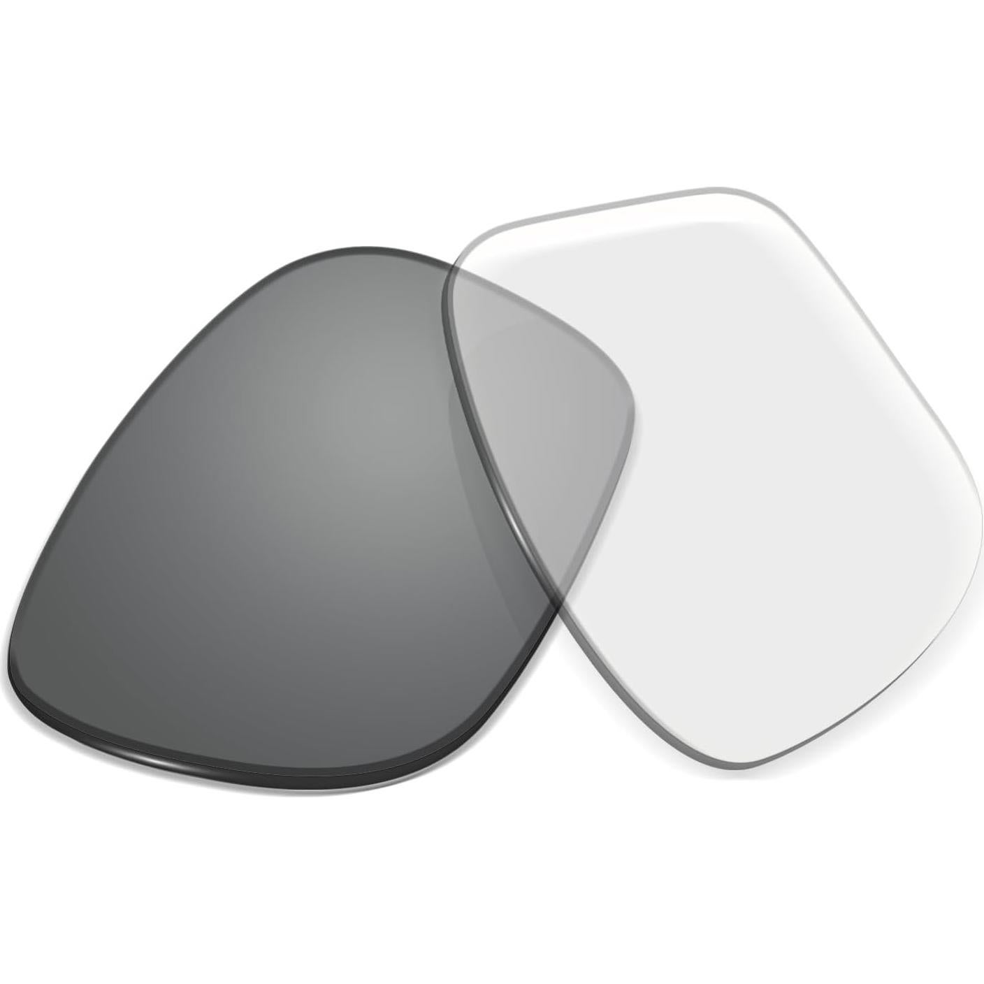 Lentes de Reemplazo Biyxpiv para Ray-Ban Meta Wayfarer 53mm