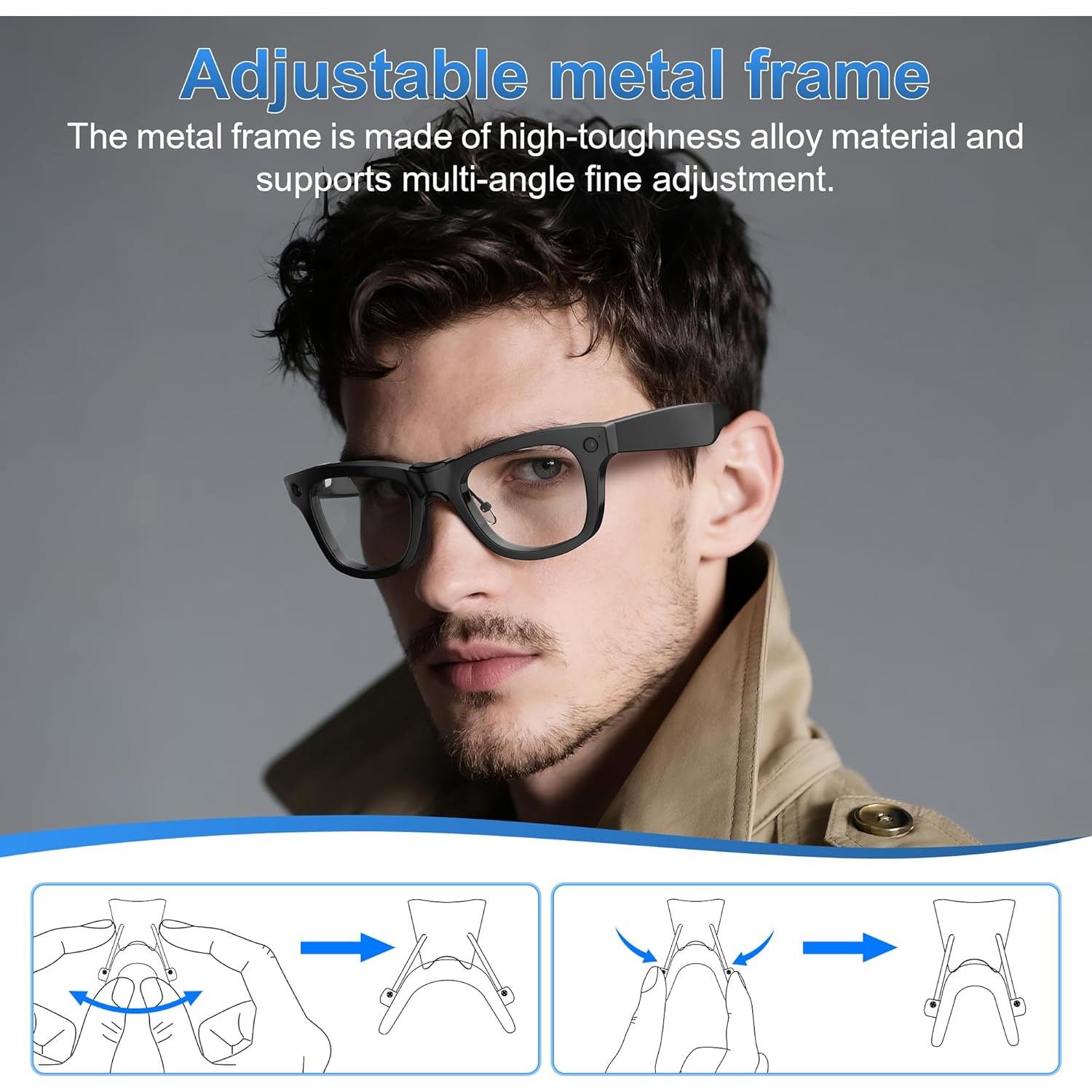 Almohadillas para nariz HiBloks para gafas Ray-Ban Meta Gen 2