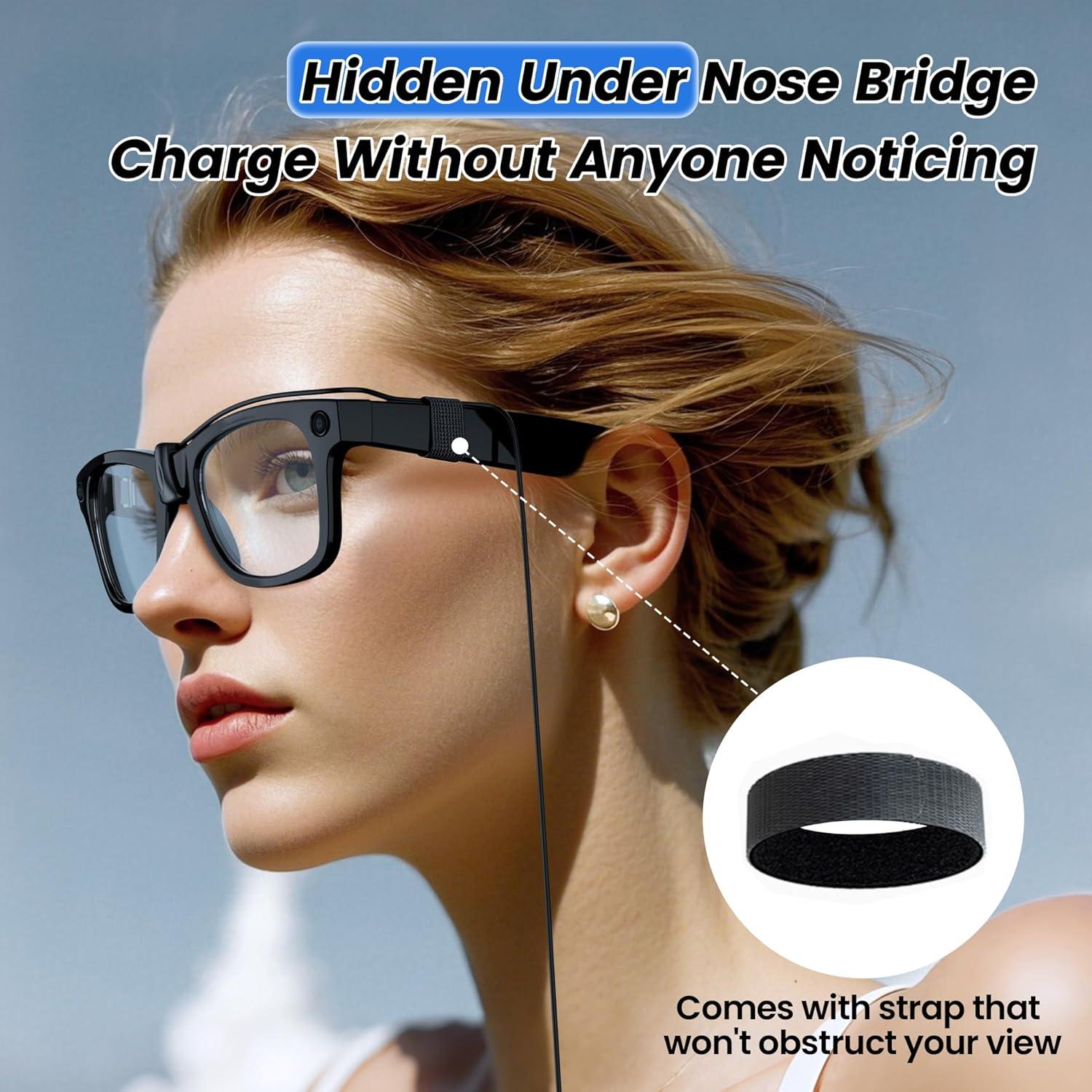 Cable de carga USB C 1.5M Hugener para gafas Ray-Ban Meta