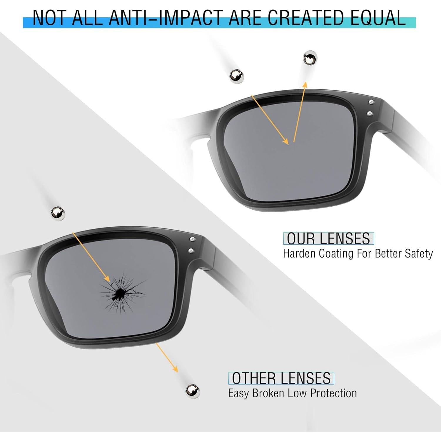 Lentes de Reemplazo Bowyer para Ray-Ban Meta Wayfarer 50mm