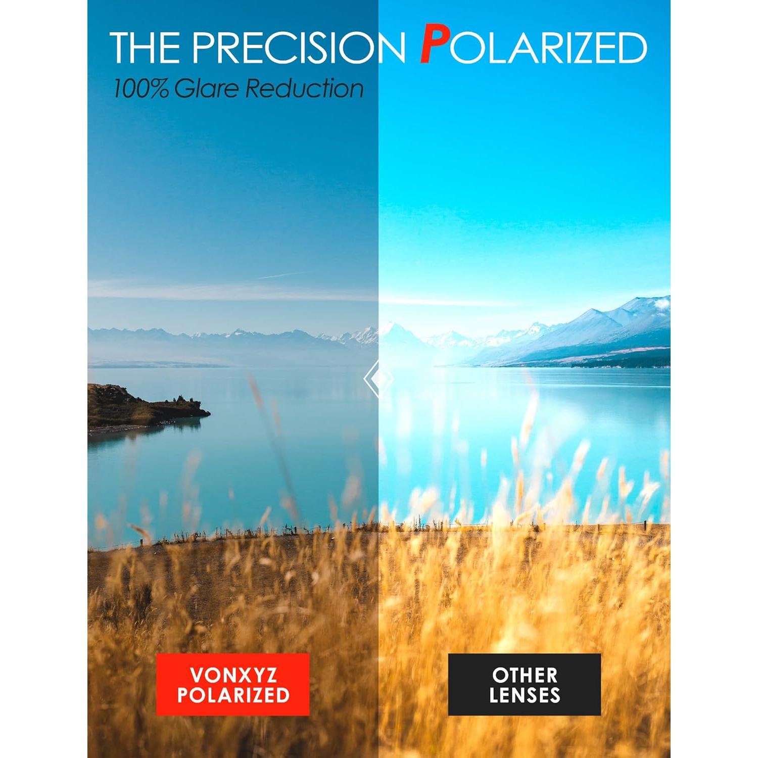 Lentes de Reemplazo Vonxyz para Ray-Ban Wayfarer 50mm Polarizados