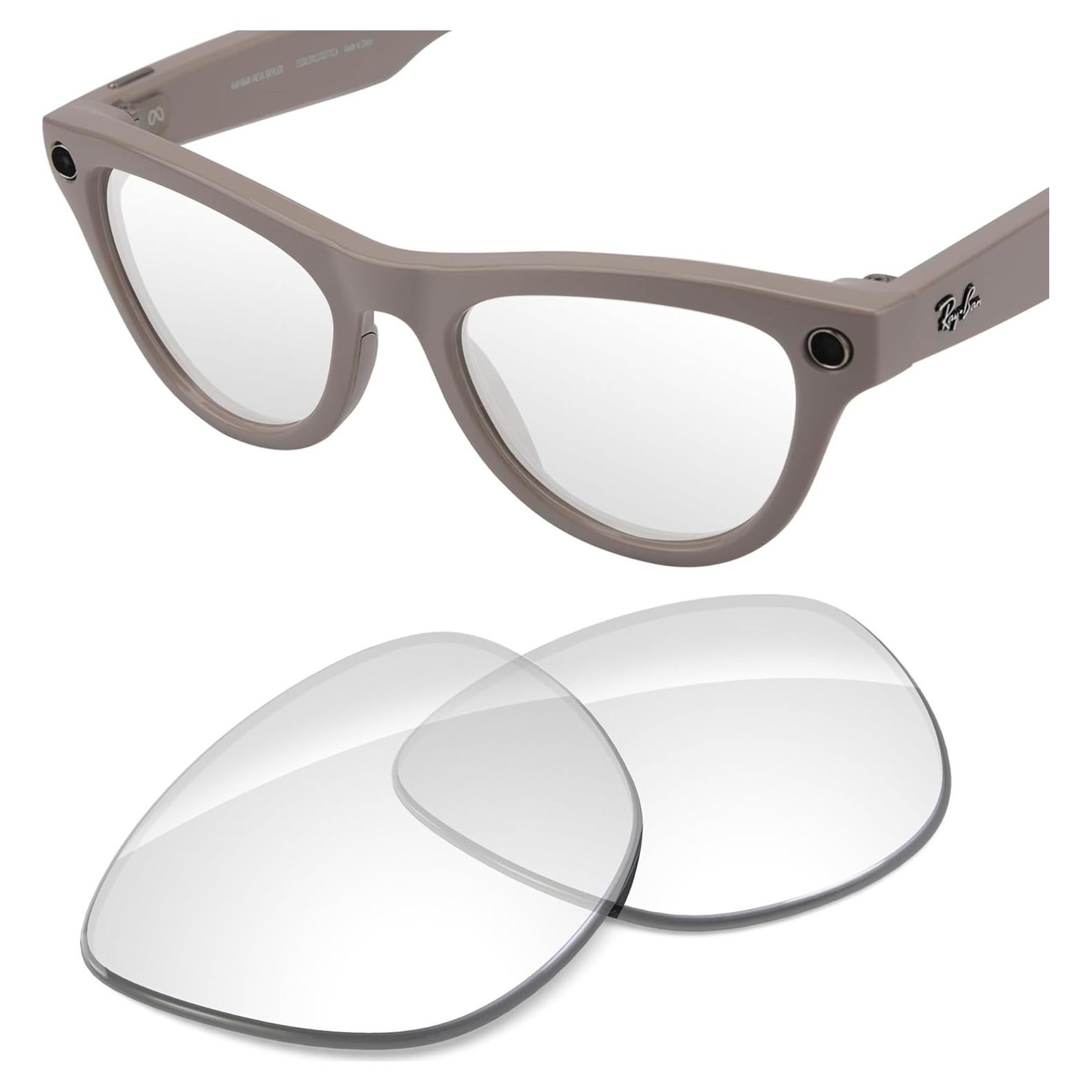 Lentes de Reemplazo Tintart para RayBan Meta Skyler 52mm UV400