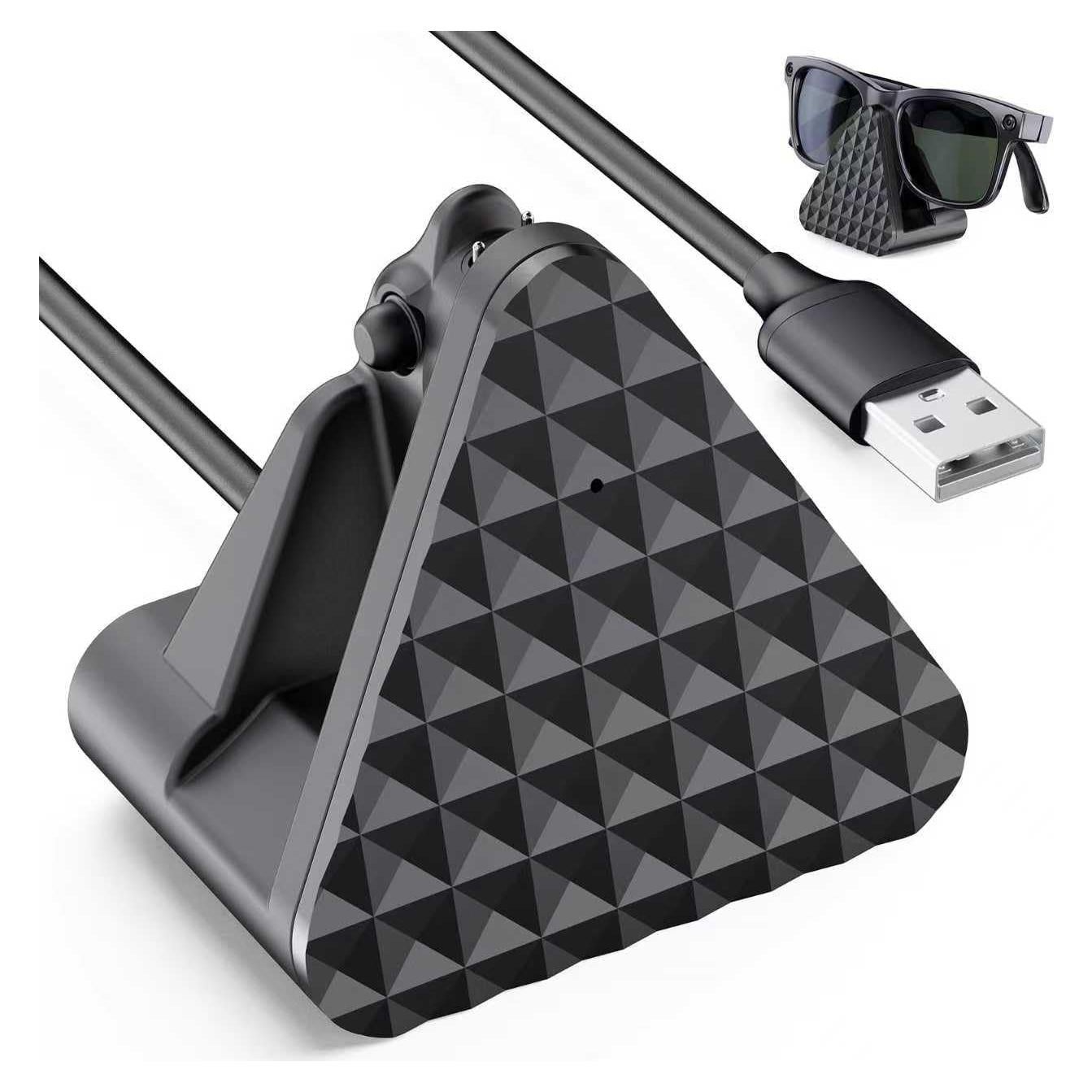 Base de Carga para Gafas Inteligentes Ray-Ban Meta - Negro