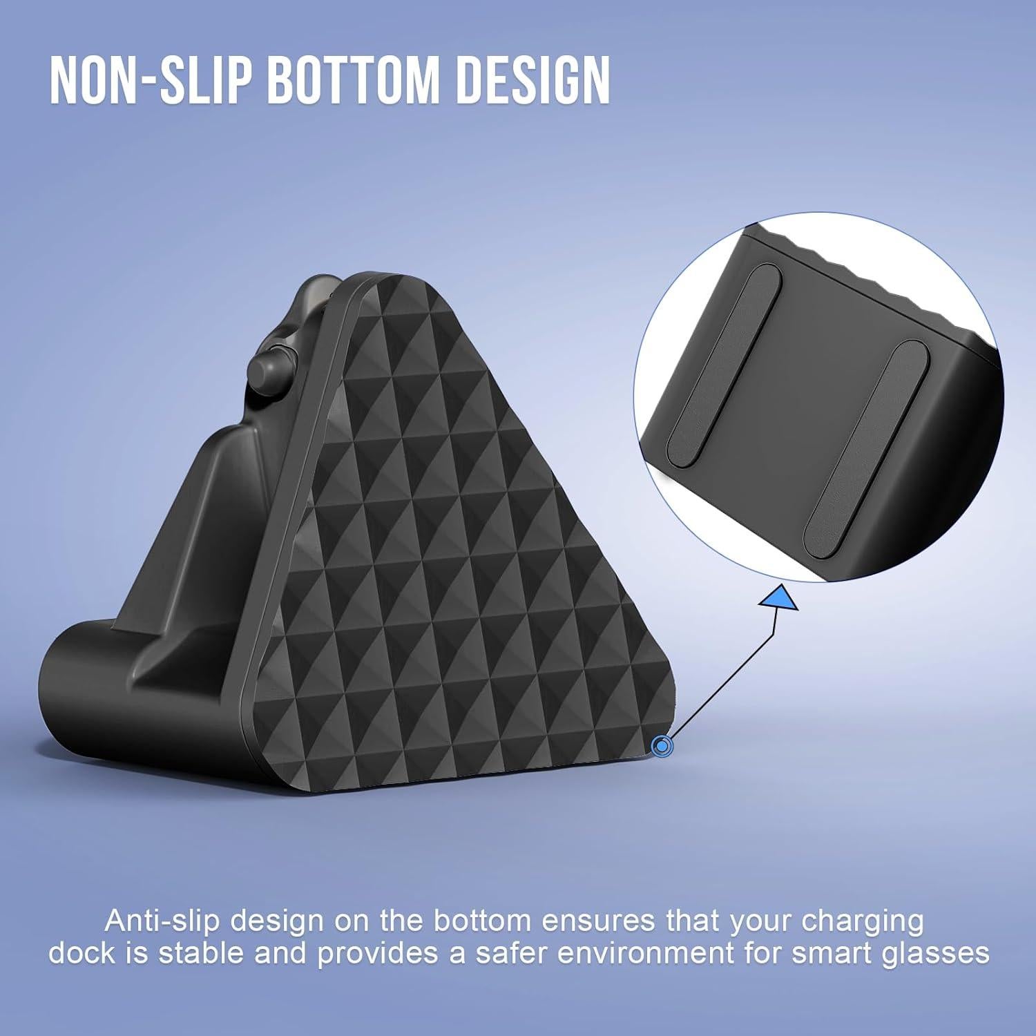 Base de Carga para Gafas Inteligentes Ray-Ban Meta - Negro