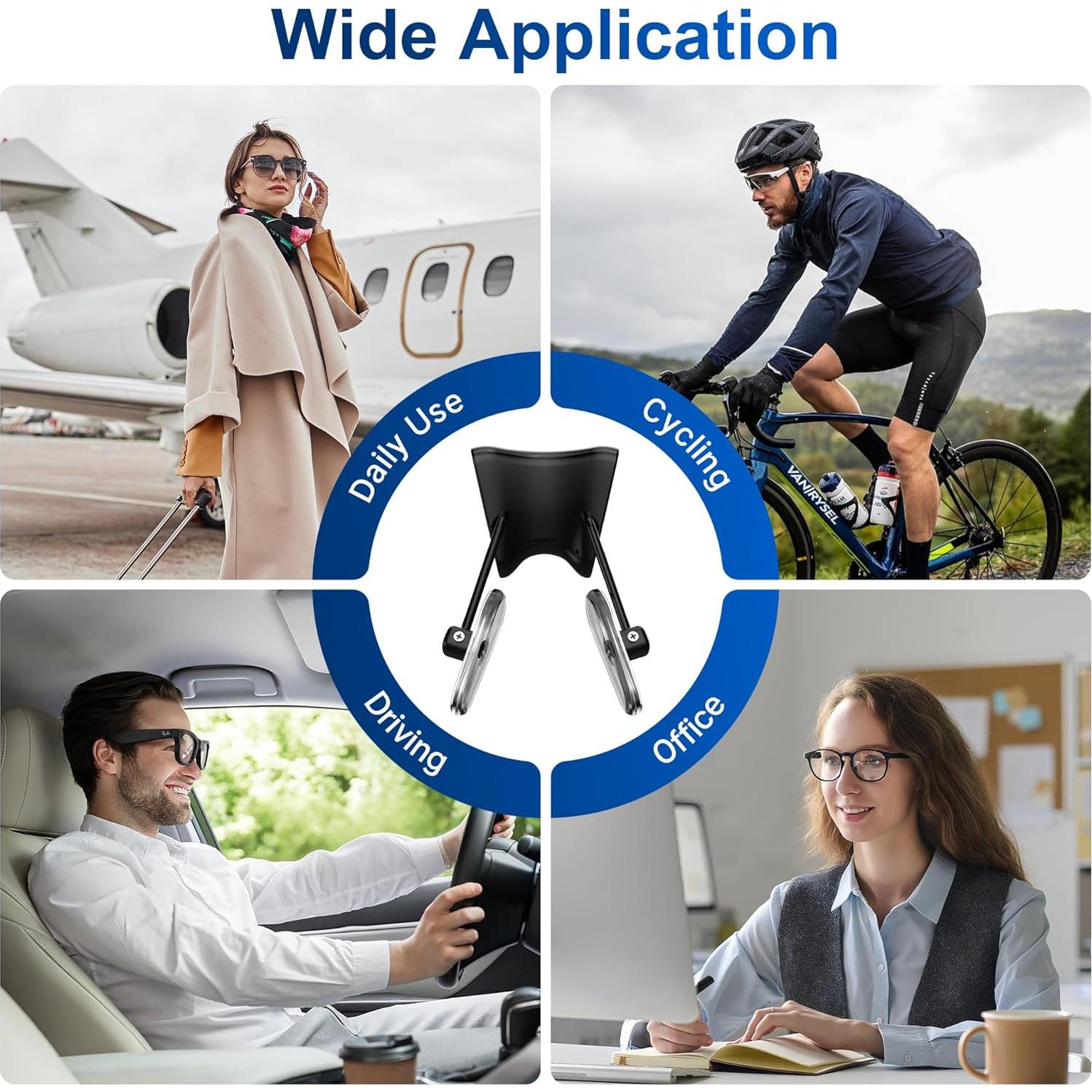 Almohadillas de Nariz HiBloks para Gafas Ray-Ban Meta 53mm