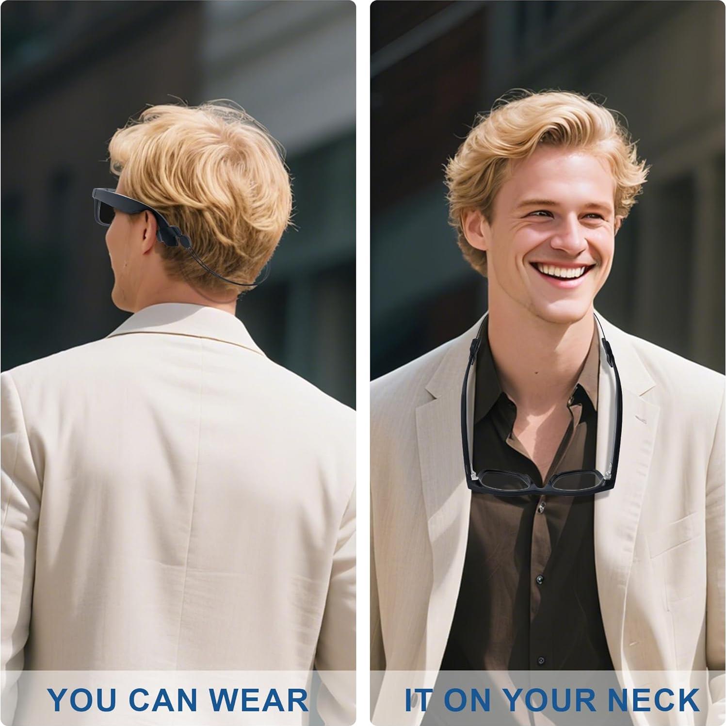 Correa Ajustable para Gafas HiBloks - Compatible Ray-Ban y Oakley