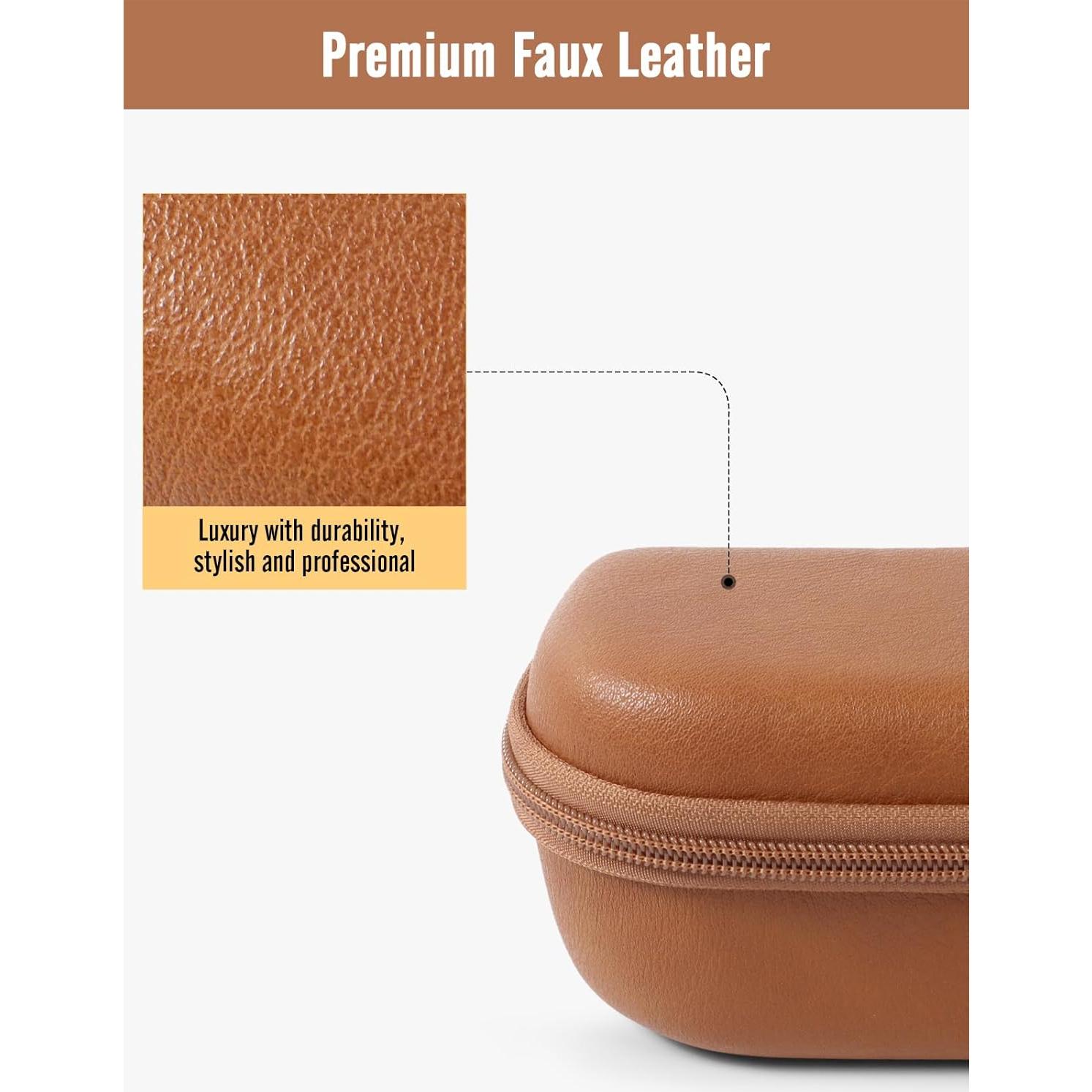 Funda Dura para Gafas de Sol WOMACO MGN032 Marrón