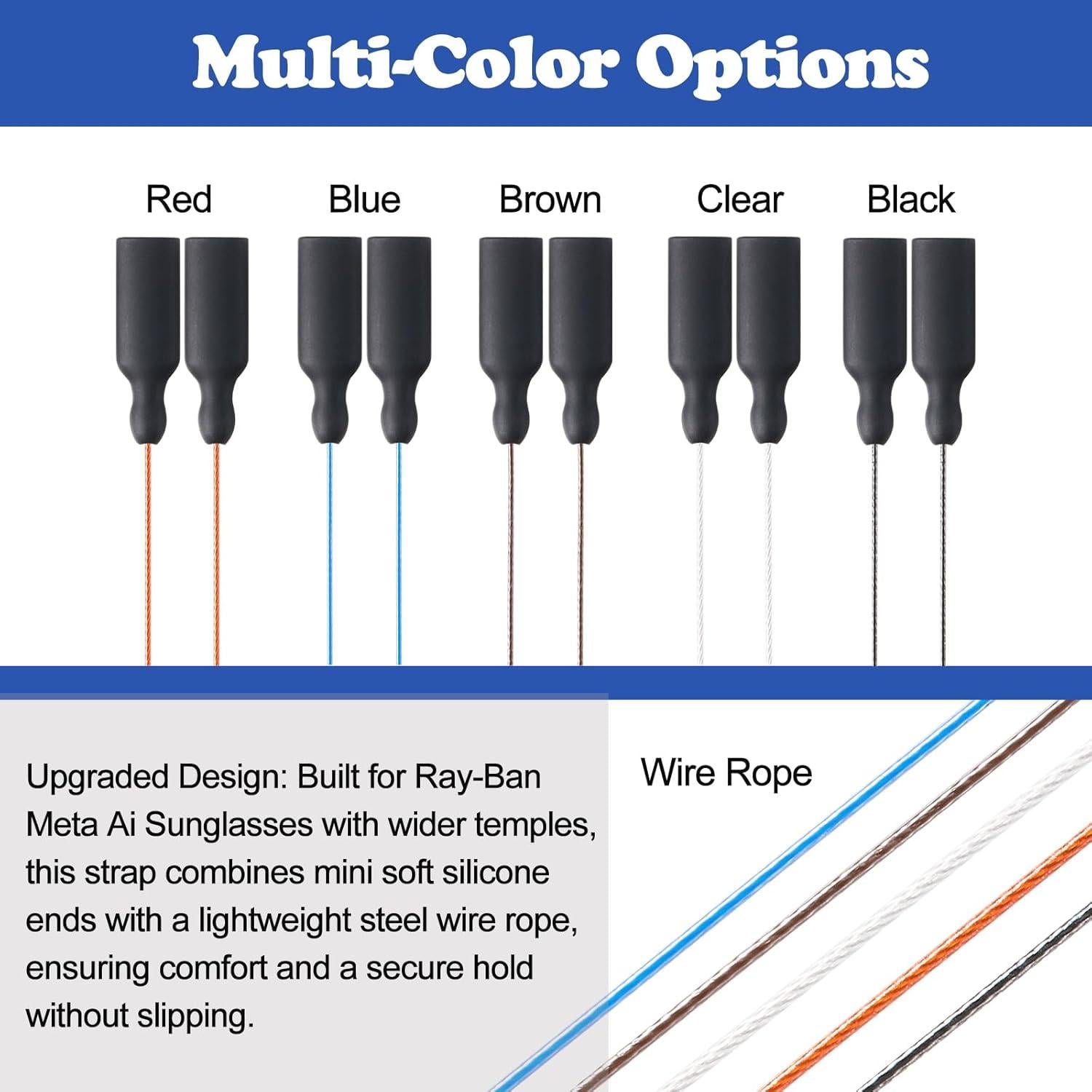 Correa para Gafas Inteligentes Ray-Ban Meta - 40.64CM Transparente