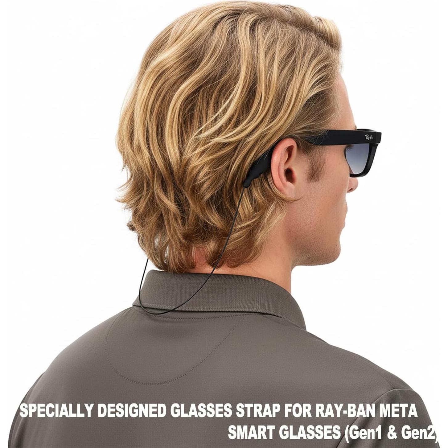 Correa para Gafas Inteligentes Ray-Ban Meta - 40.64CM Transparente