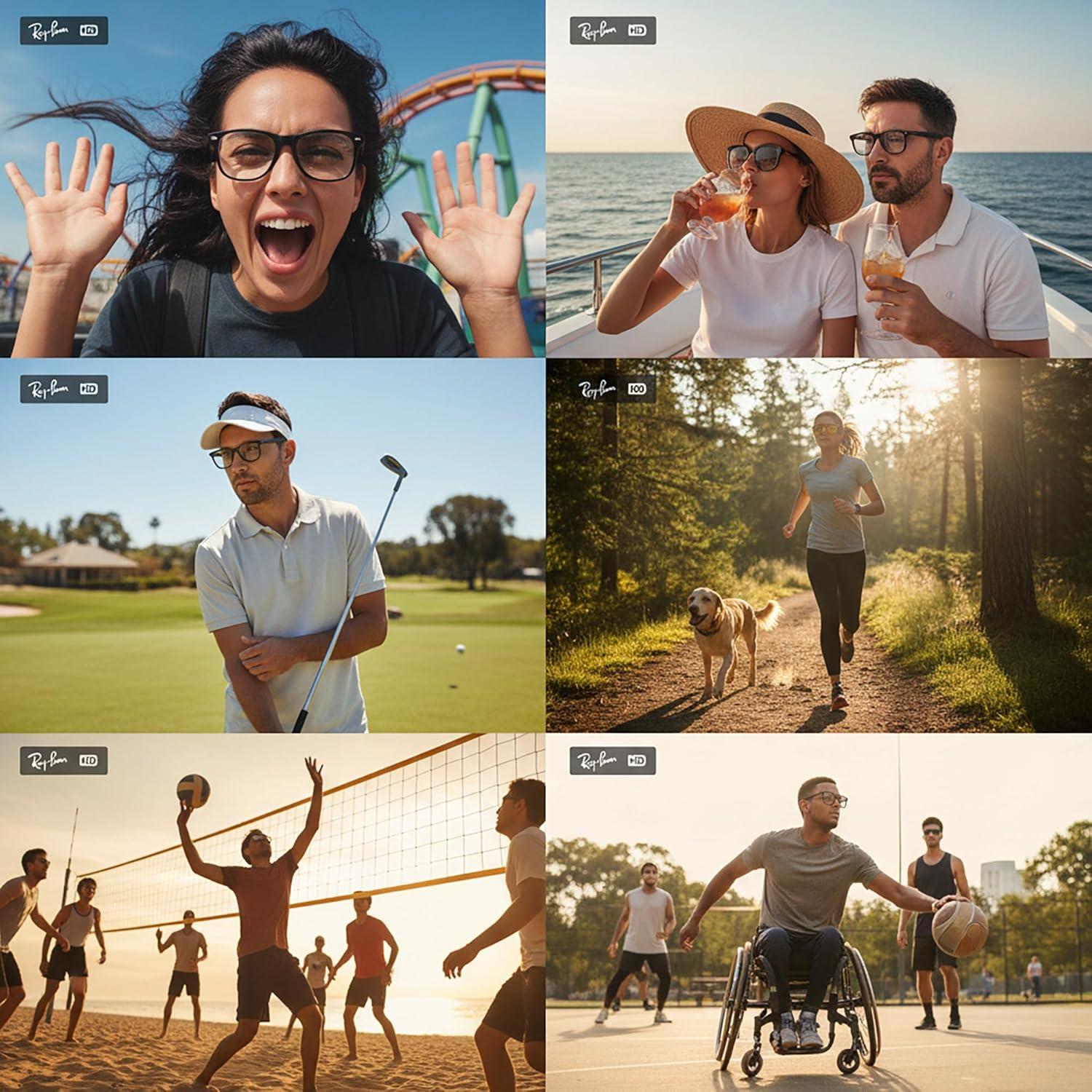 Correa para Gafas Inteligentes Ray-Ban Meta - 40.64CM Transparente