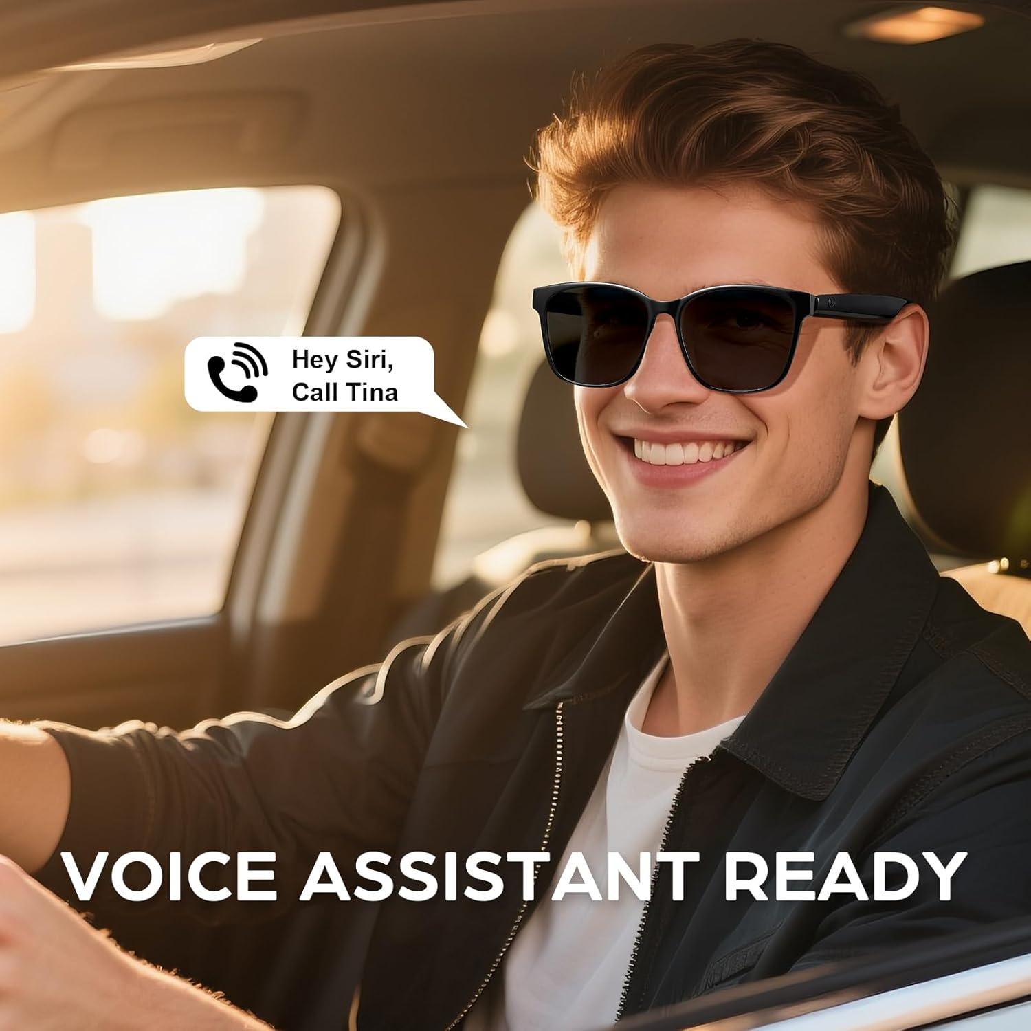 Gafas Inteligentes Grow Zeapon GS08 con Audio Bluetooth y Lentes Polarizadas