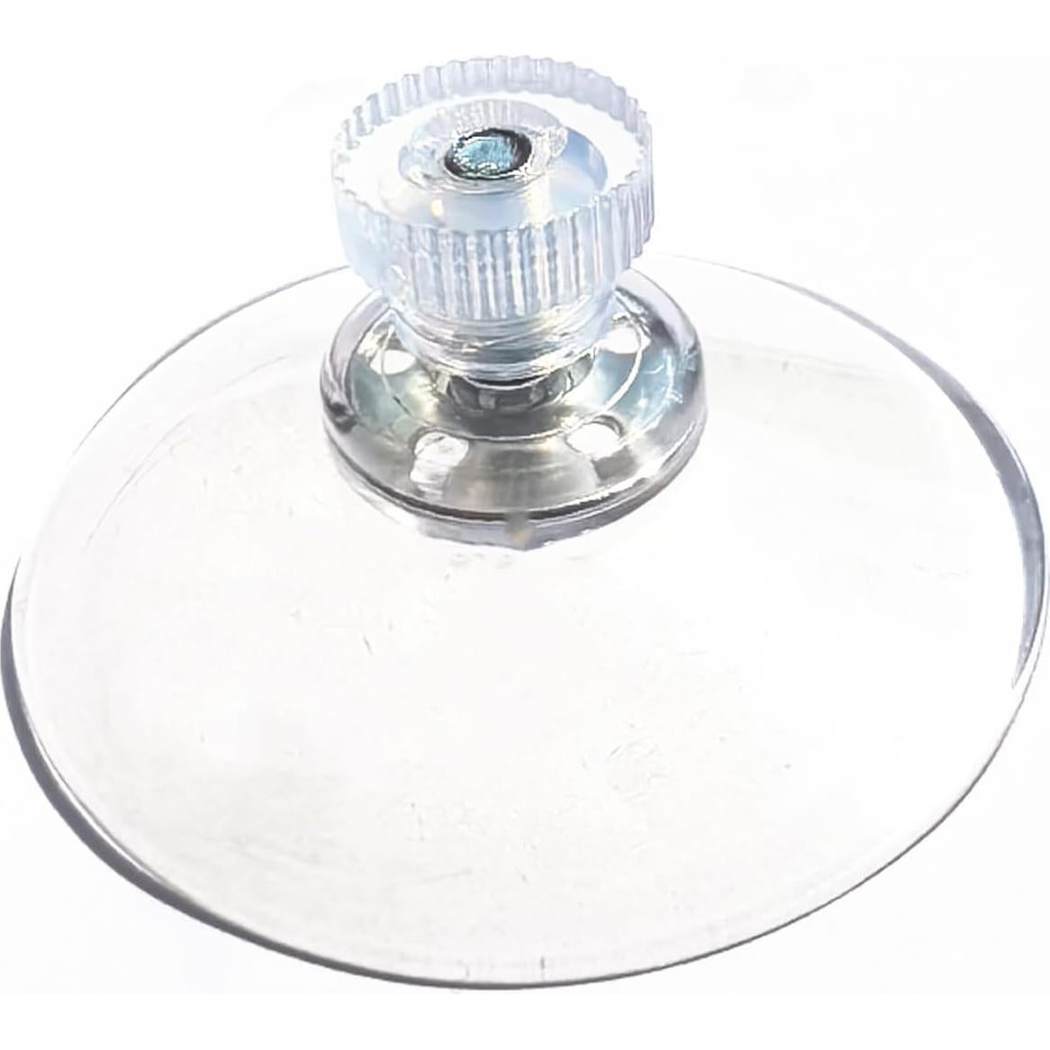 10 Ventosas de PVC Transparentes 41mm Bnafes para Pared