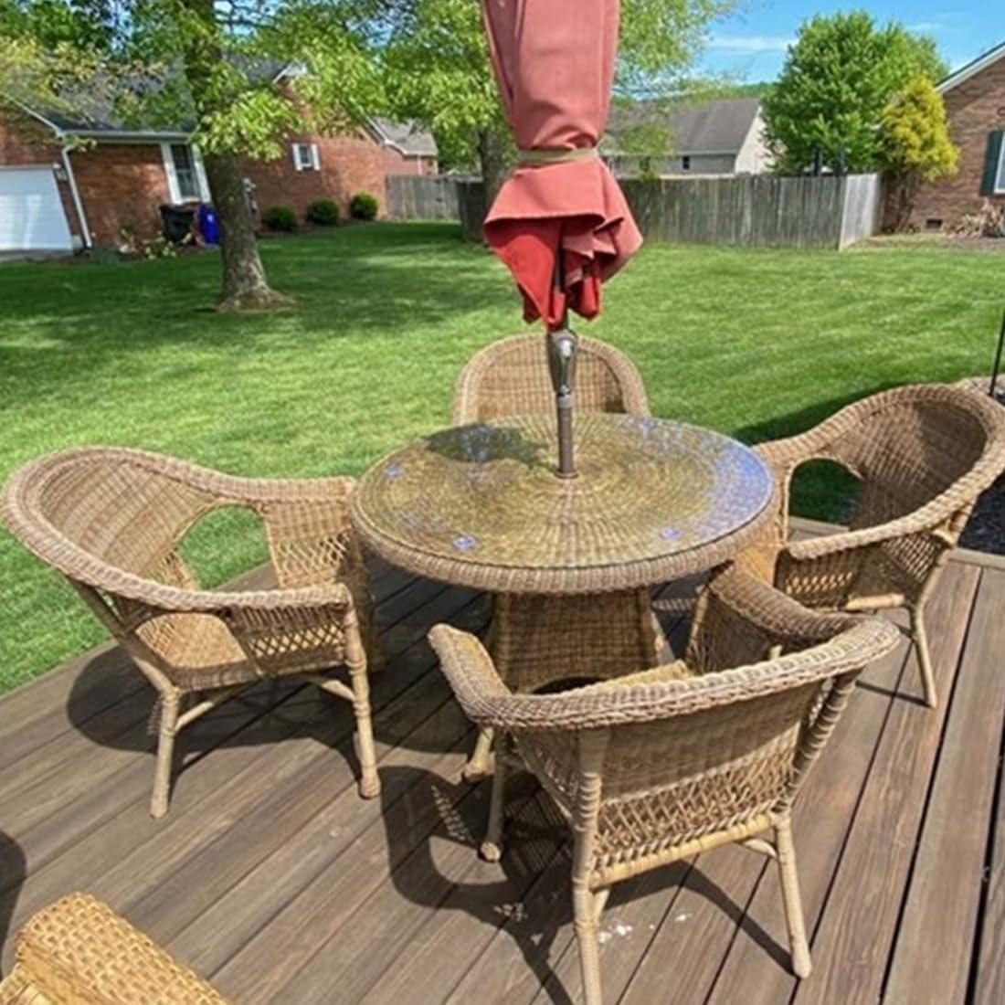 10 Ventosas de PVC Transparentes 41mm Bnafes para Pared