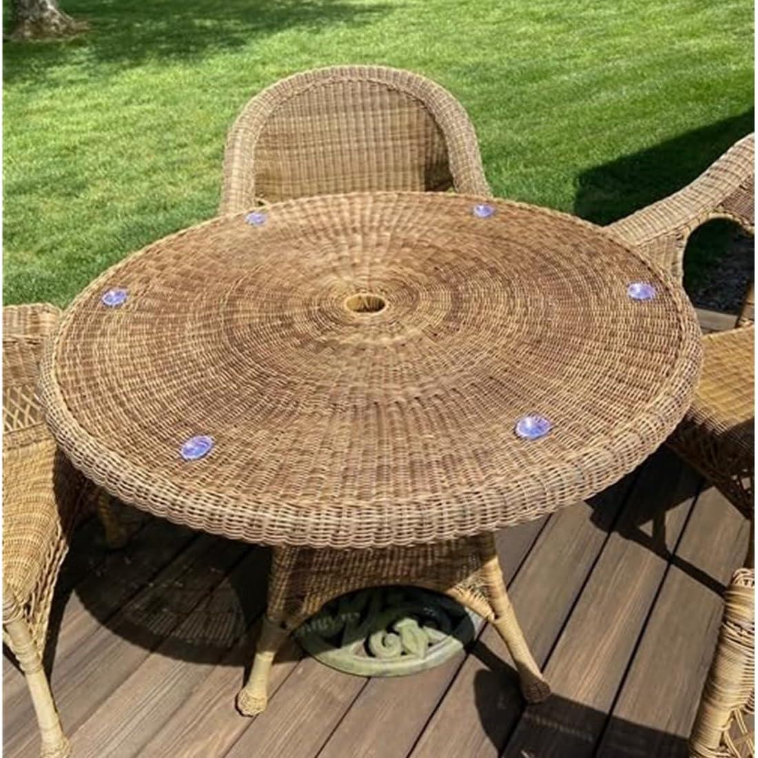 10 Ventosas de PVC Transparentes 41mm Bnafes para Pared