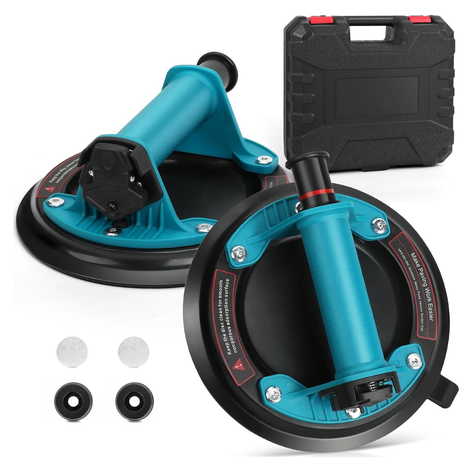 Paquete de 2 Ventosas de Vidrio Gotsblock 20.32 cm 158.76 kg