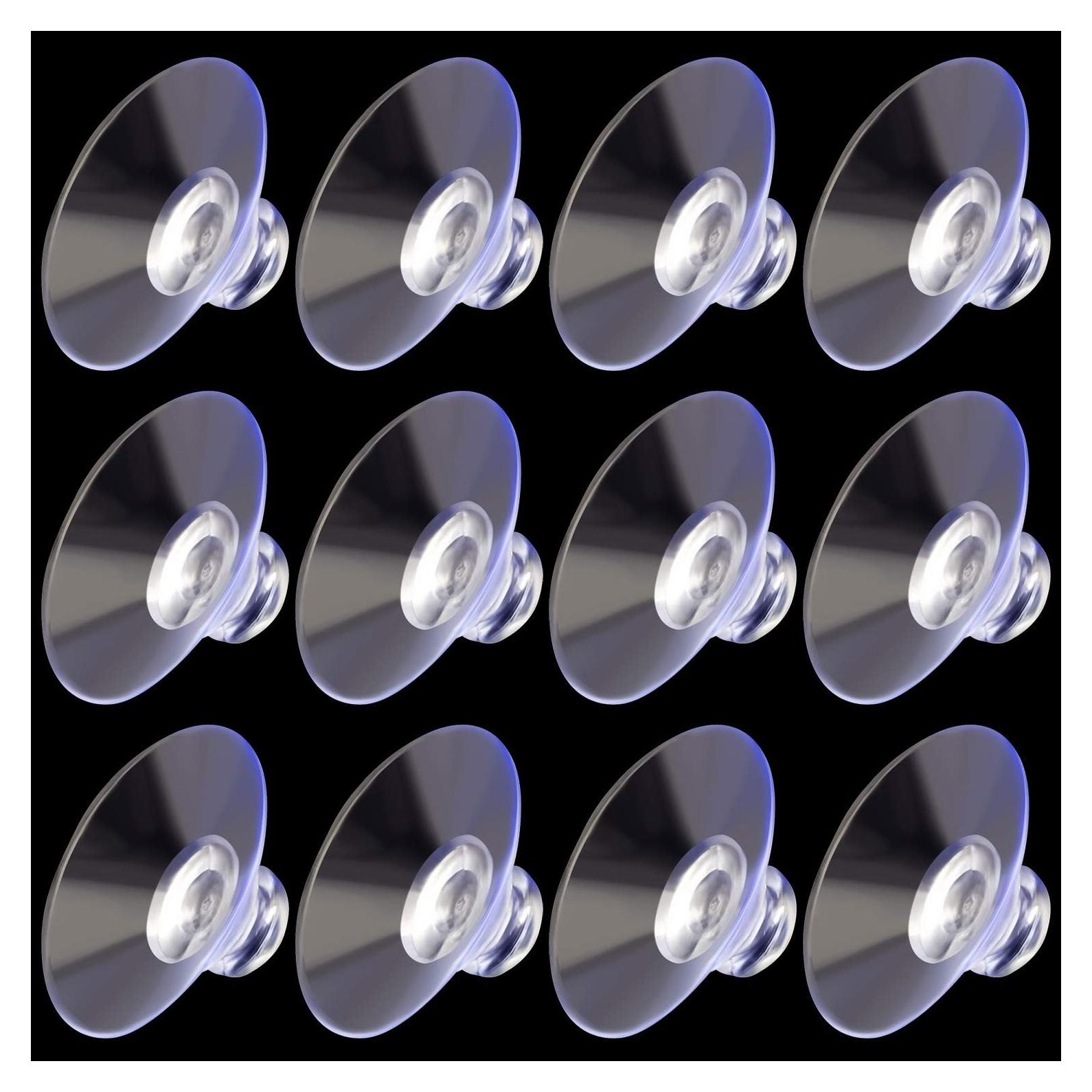 Ventosas Transparentes ANCIRS 30mm - Paquete de 30 Piezas