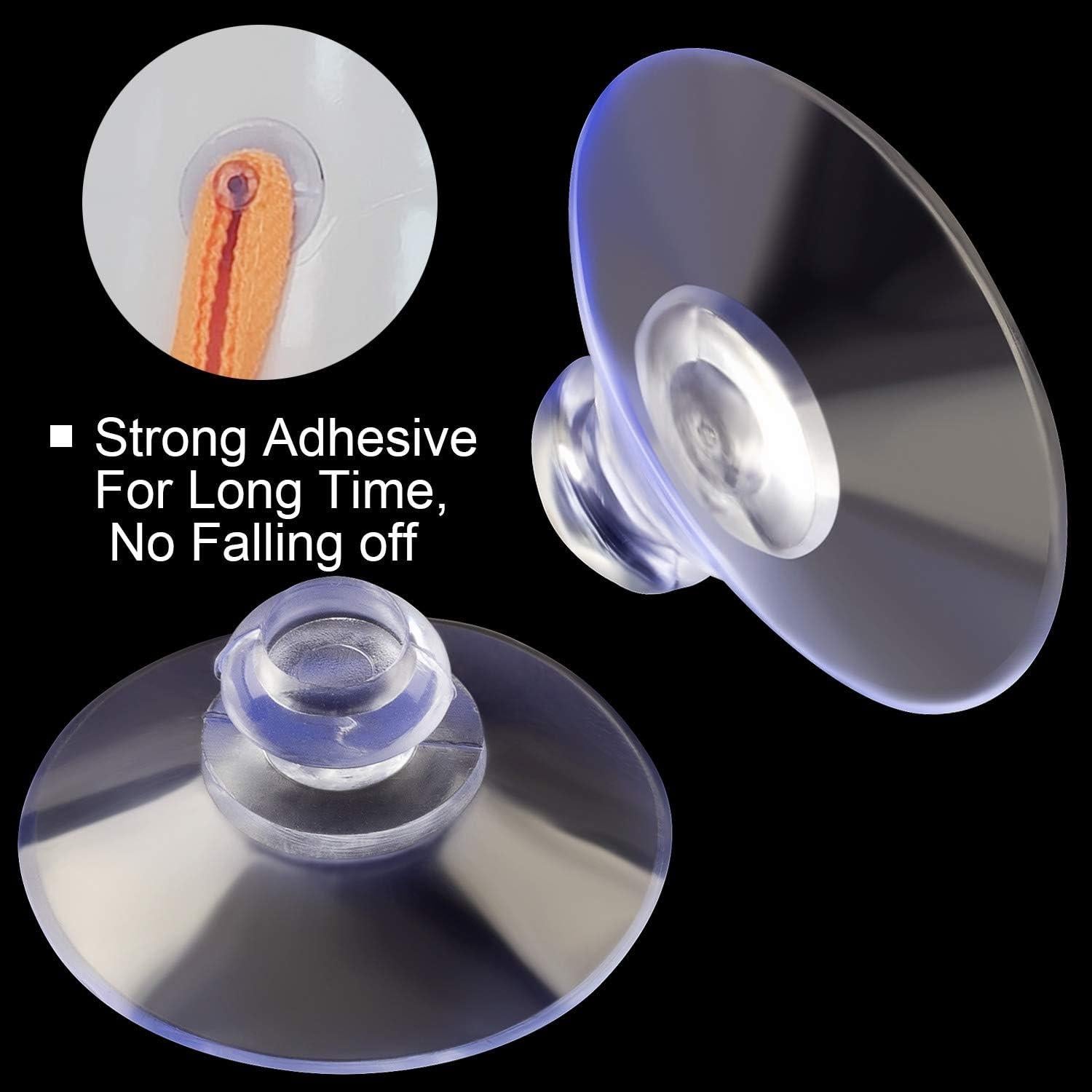 Ventosas Transparentes ANCIRS 30mm - Paquete de 30 Piezas