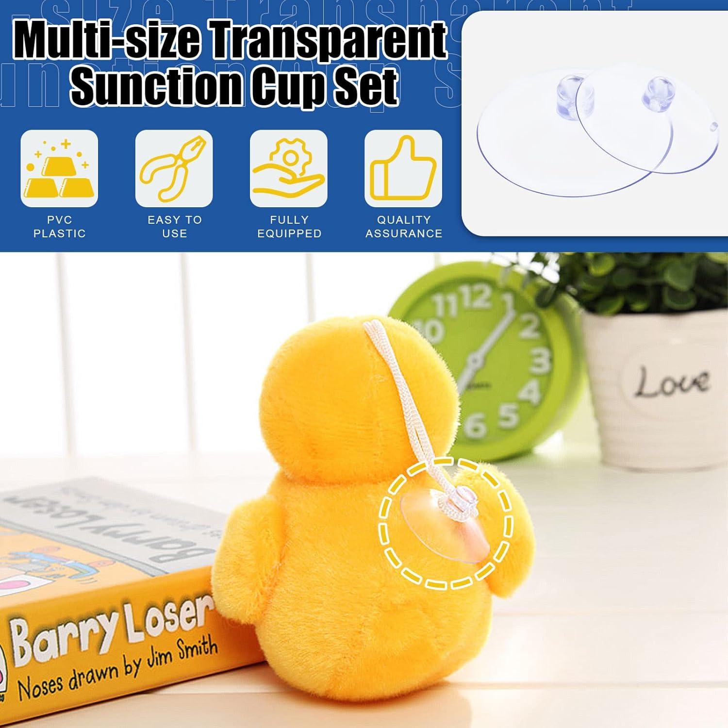 Juego de Ventosas Glarks 80Pcs 25-45mm para Cocina y Baño