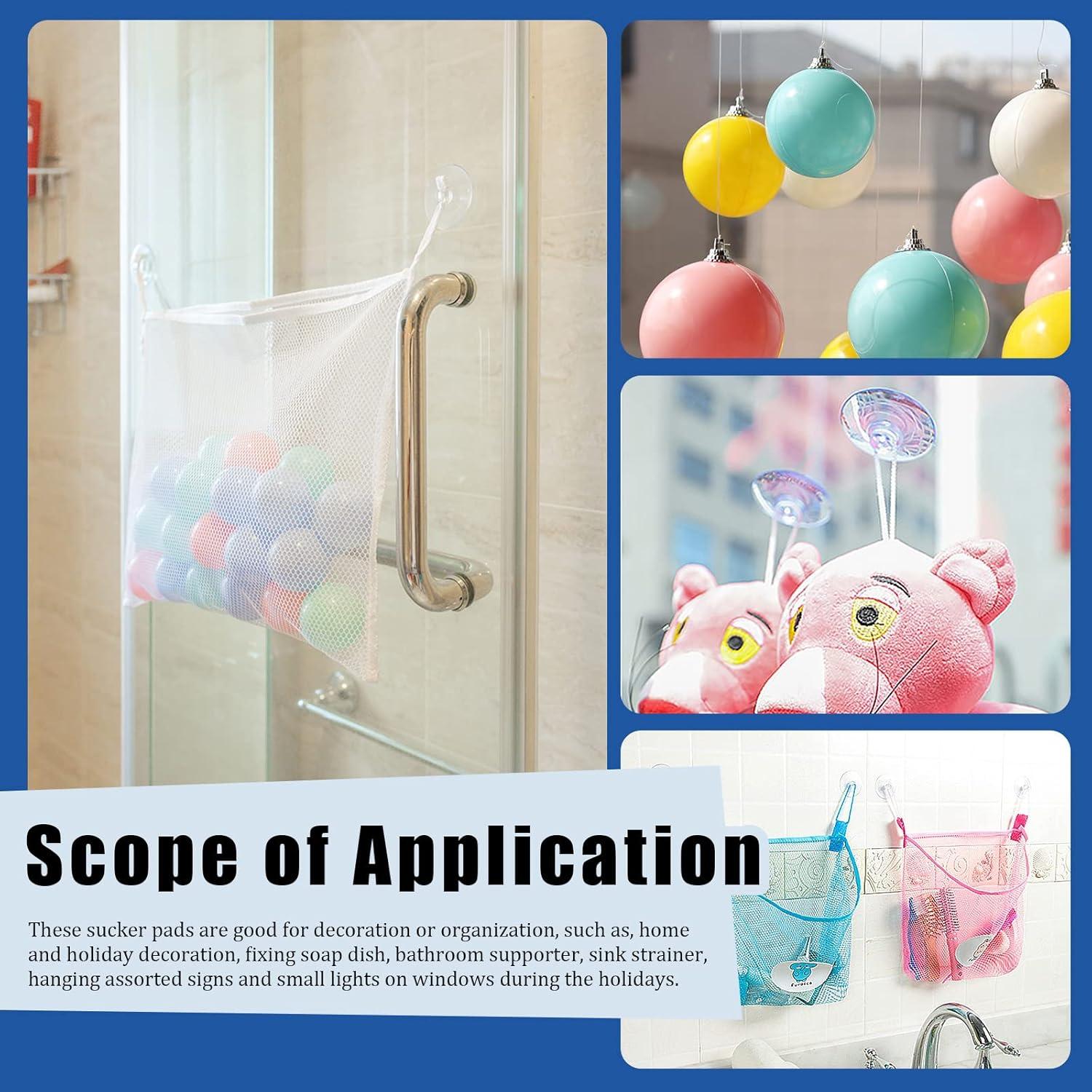 Juego de Ventosas Glarks 80Pcs 25-45mm para Cocina y Baño