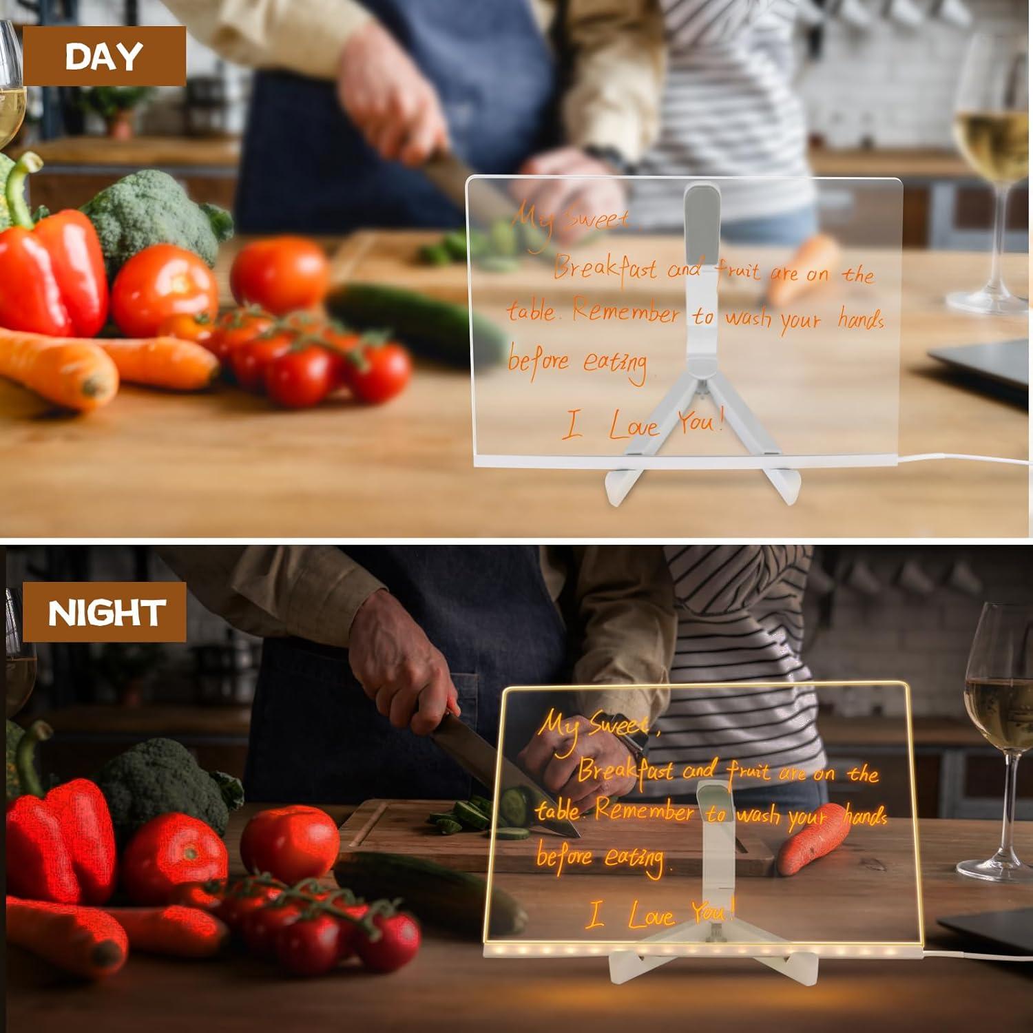Tablero de Dibujo Lumiboard Genérico 30x20cm Acrílico Luminiscente