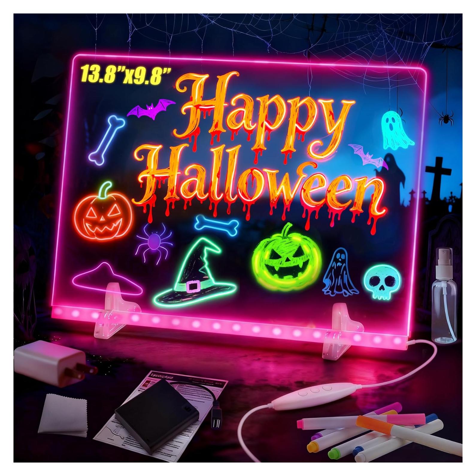 Tablero de Dibujo LED TXP 35.56x25.4 cm 7 Colores Iluminación