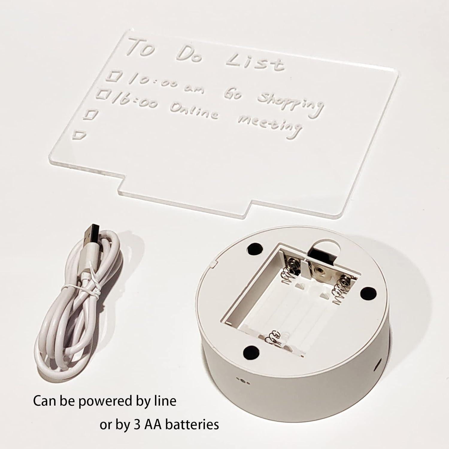 Tablero de Borrado en Seco Acrílico Liberal Brightdeer 18.5x12.7 cm