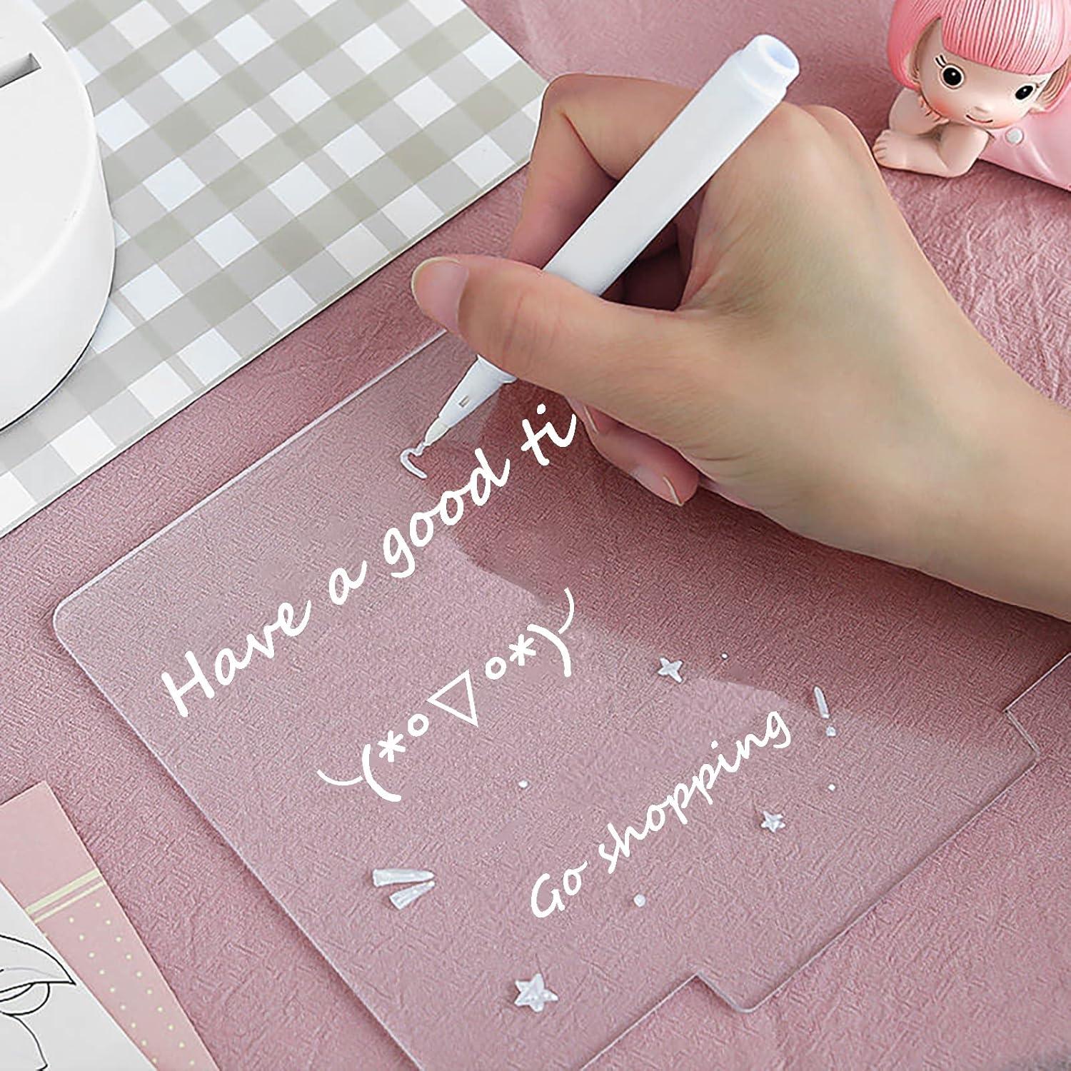 Tablero de Borrado en Seco Acrílico Liberal Brightdeer 18.5x12.7 cm