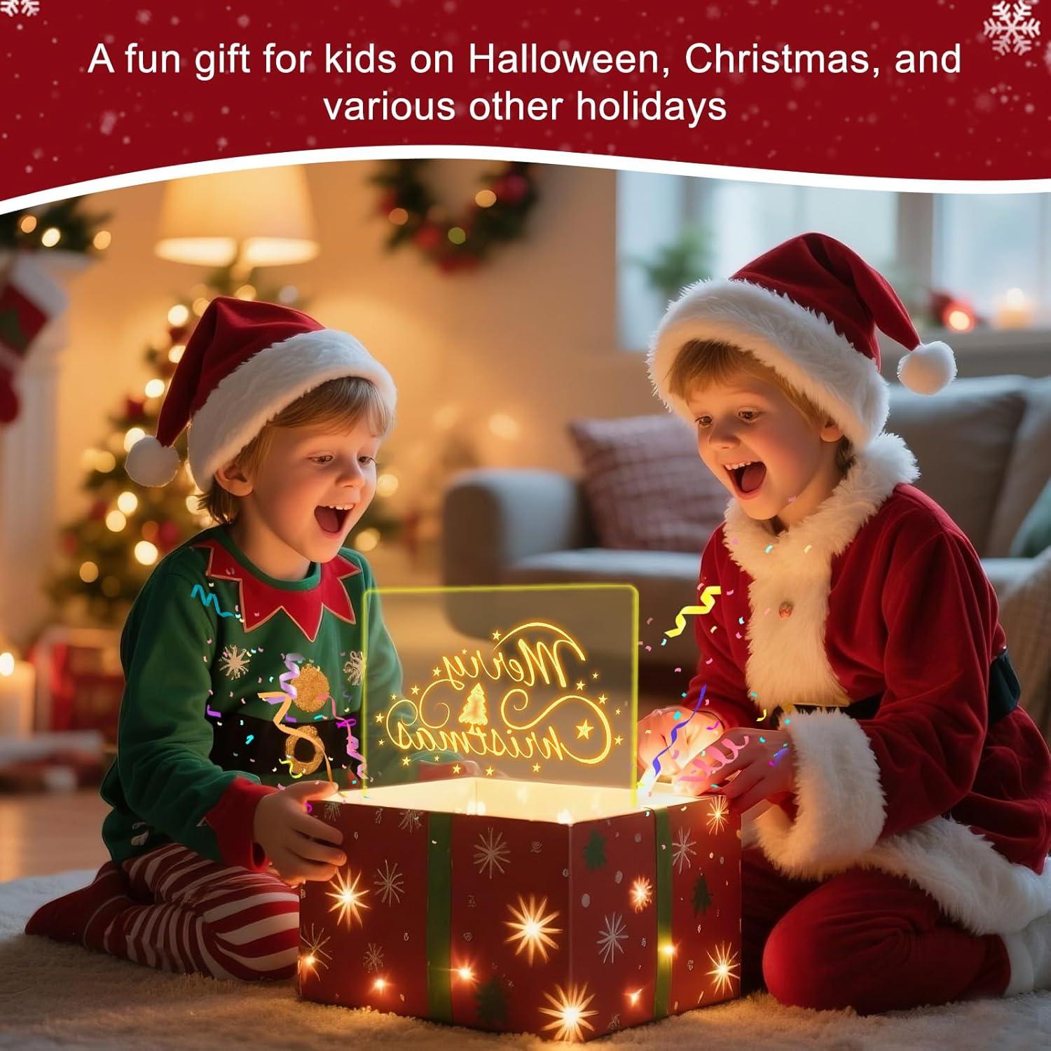 Tablero de Notas LED EcoCharm Home 30x20 cm 6 Colores 4 Modos