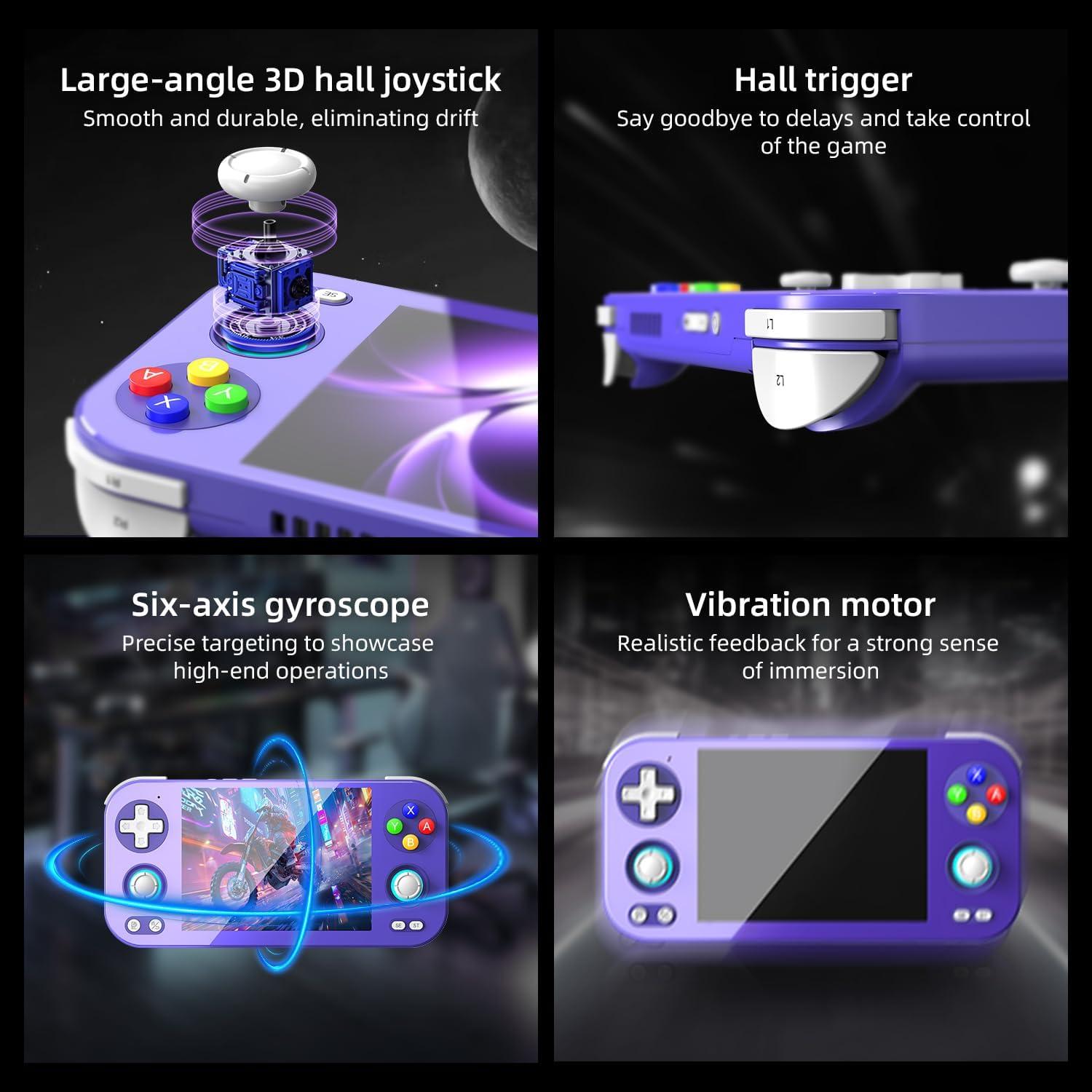 Consola de juegos portátil Anbernic RG476H 128GB Android 13