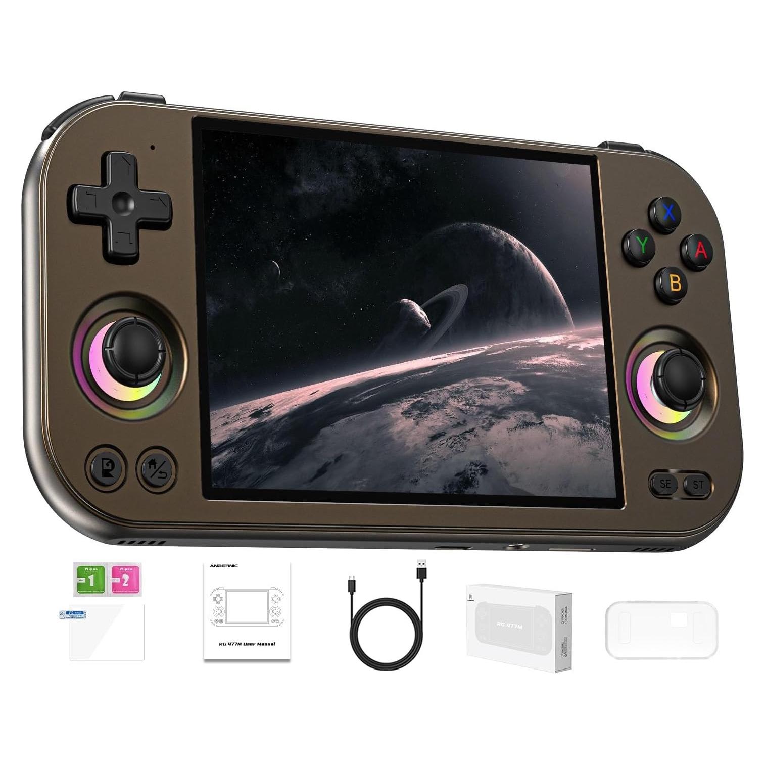 Consola de Juegos Portátil Anbernic RG477M 4.7" Aluminio CNC