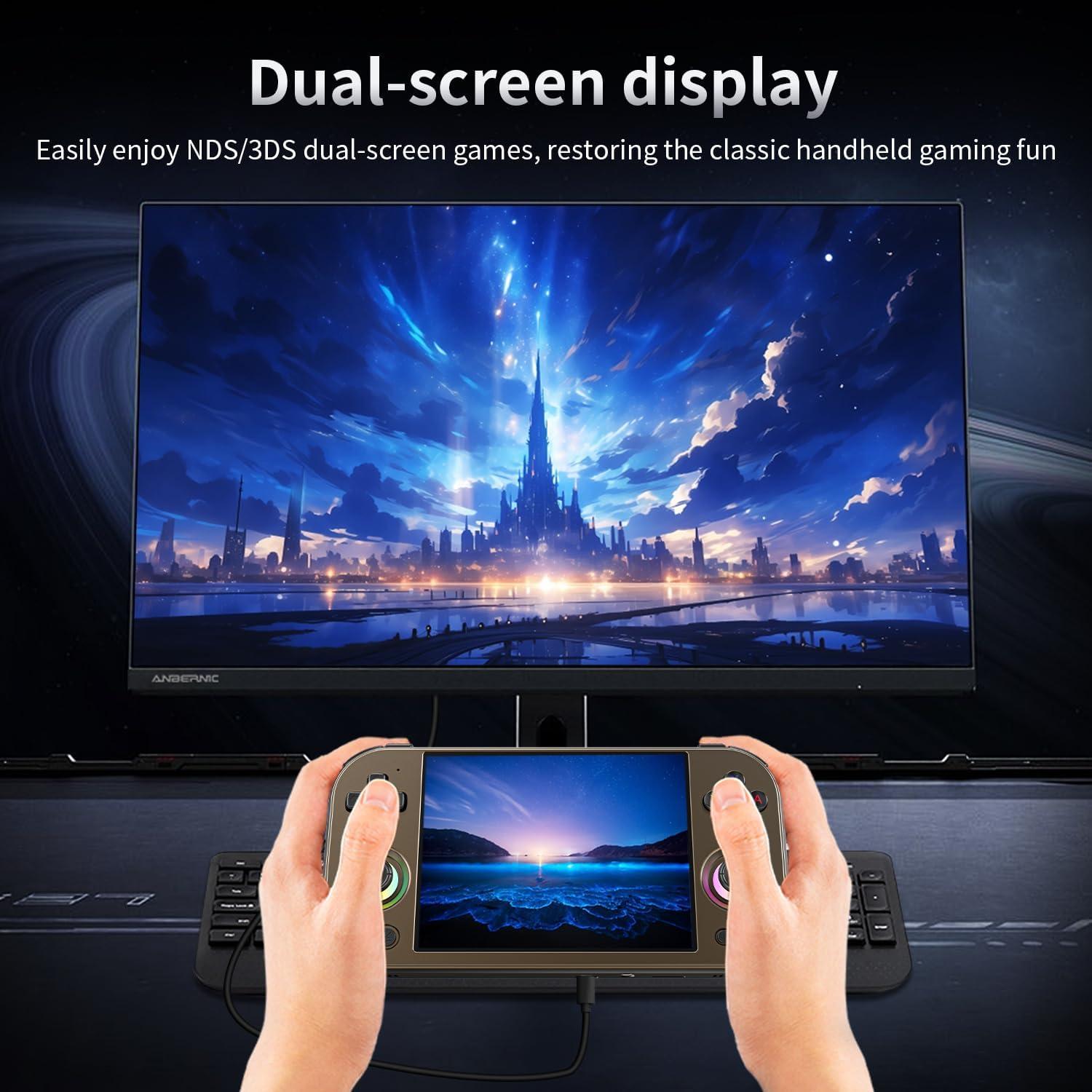 Consola de Juegos Portátil Anbernic RG477M 4.7" Aluminio CNC