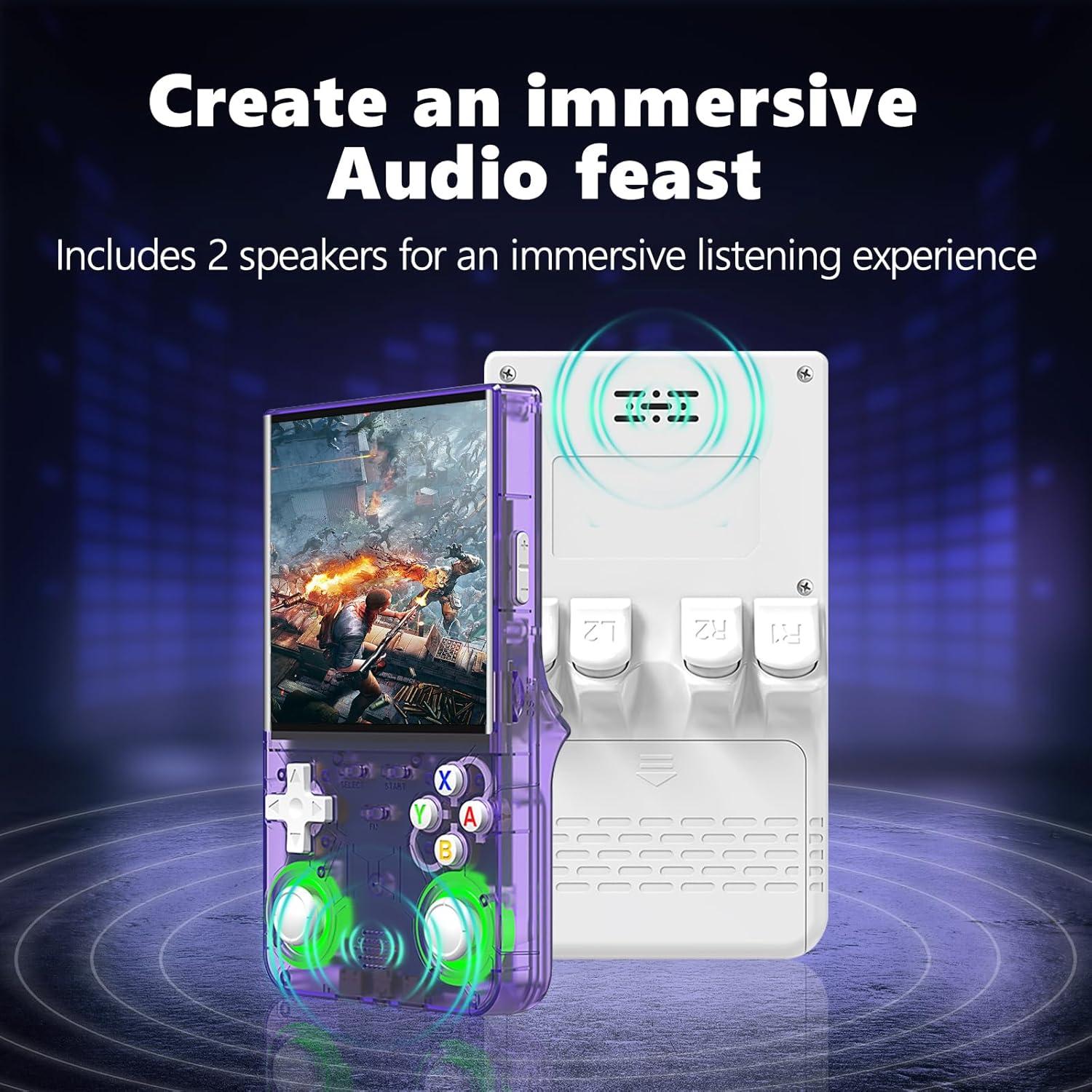 Consola de Juegos Portátil Retro I ioscre R36ULTRA 64GB 21000+ Juegos