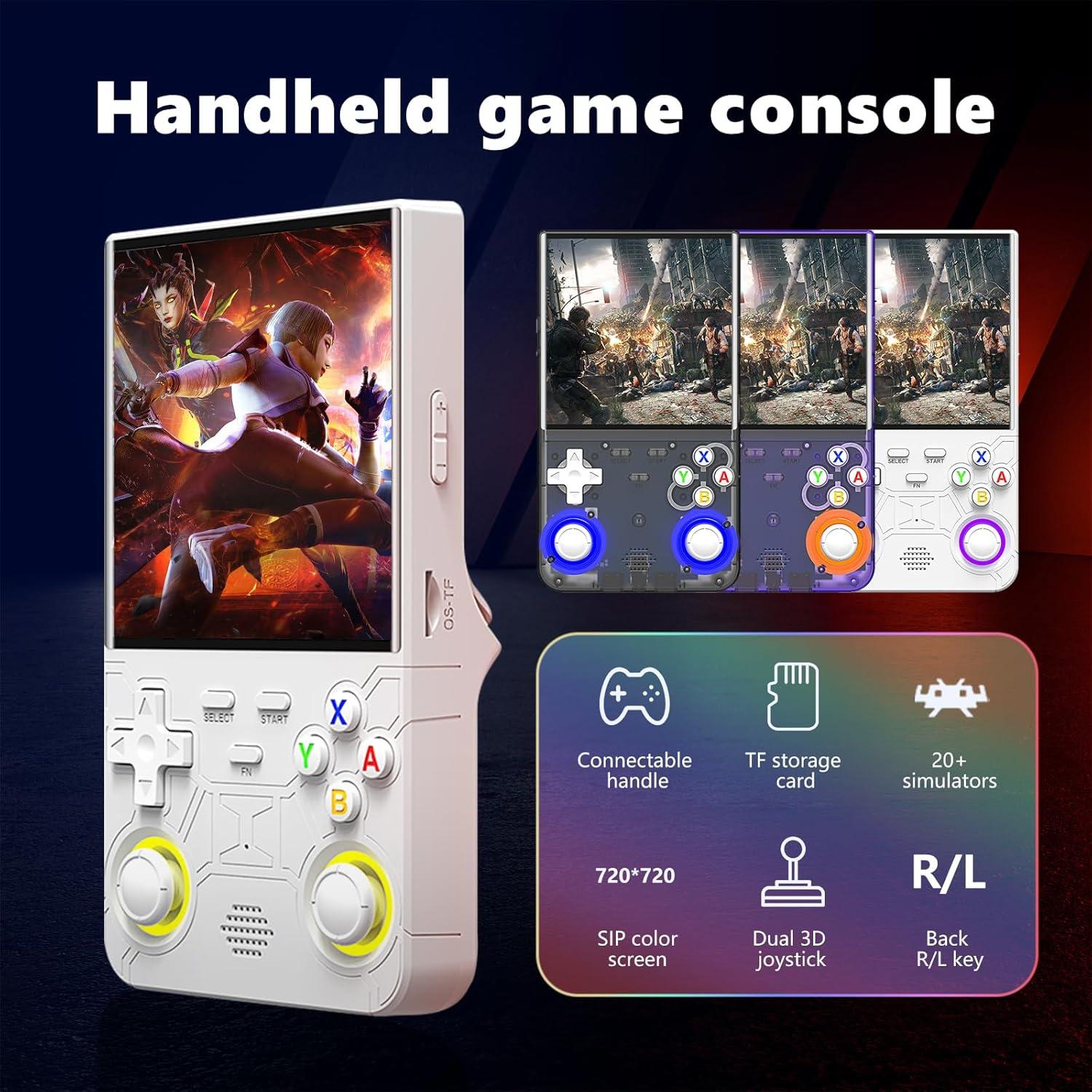 Consola de Juegos Portátil Retro I ioscre R36ULTRA 64GB 21000+ Juegos