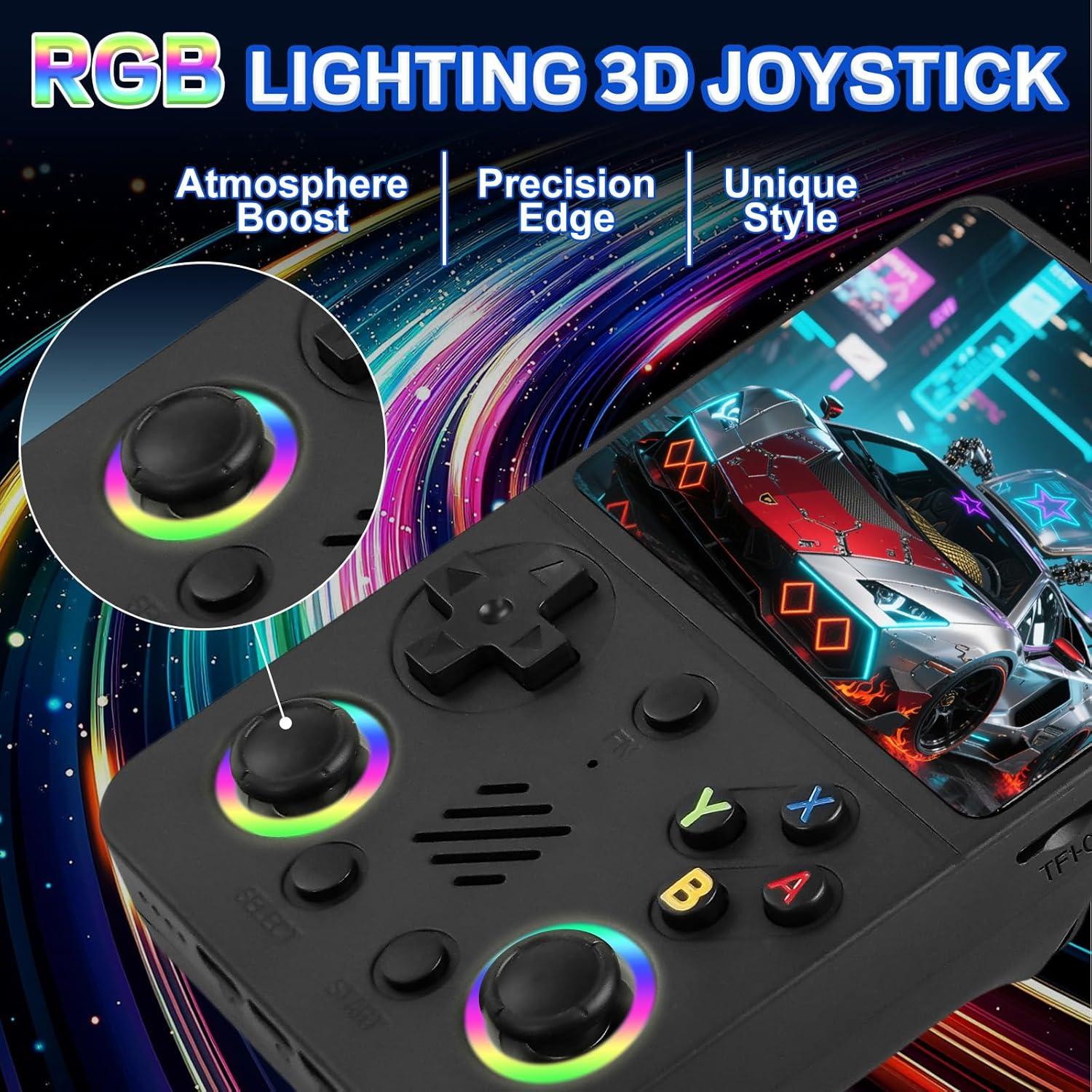 Consola de Juegos Portátil RG36PRO - 64GB, Pantalla IPS 3.5"