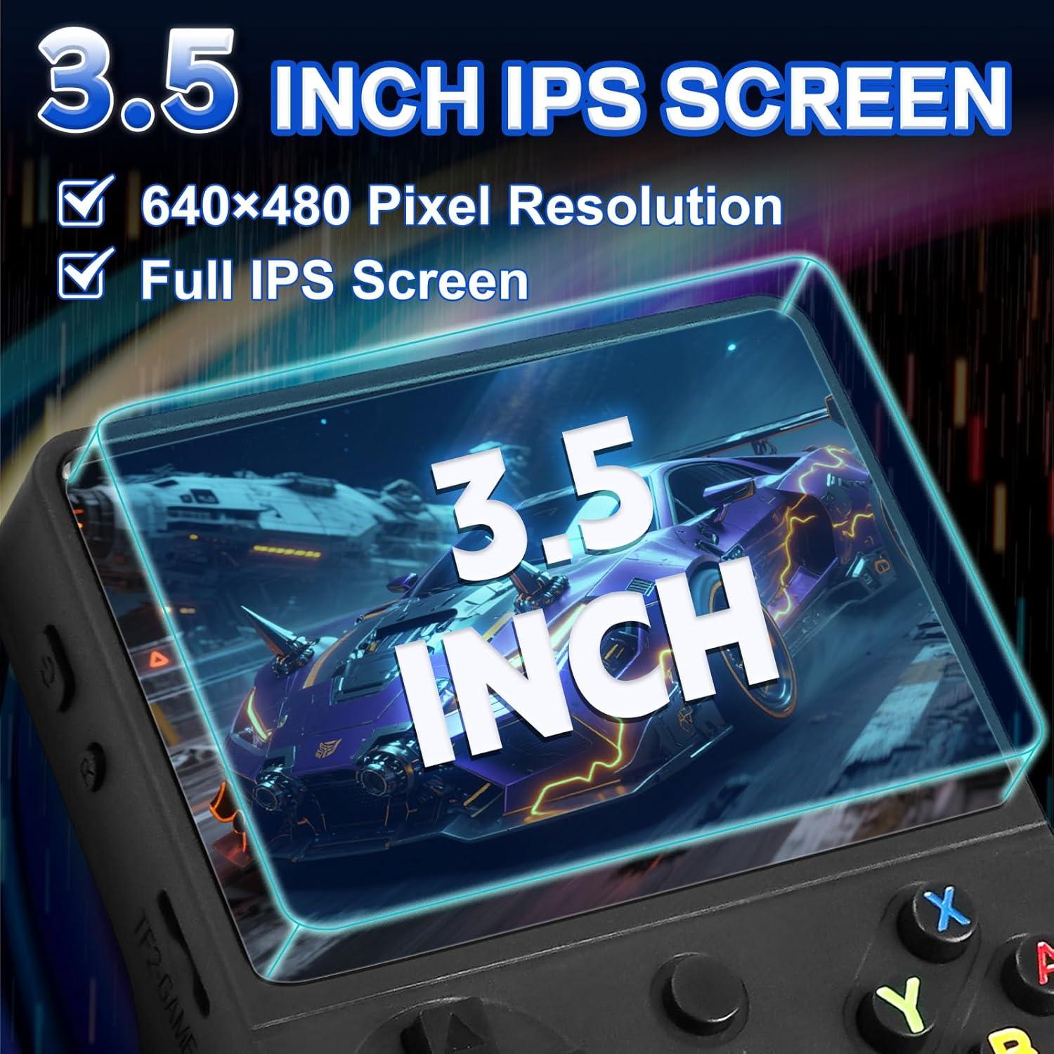 Consola de Juegos Portátil RG36PRO - 64GB, Pantalla IPS 3.5"