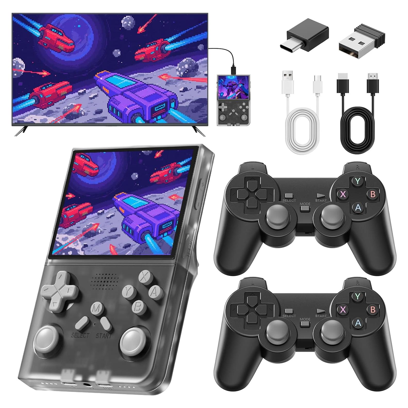 Consola de Juegos Portátil PINVOK Q159 - 20000 Juegos Retro 128GB