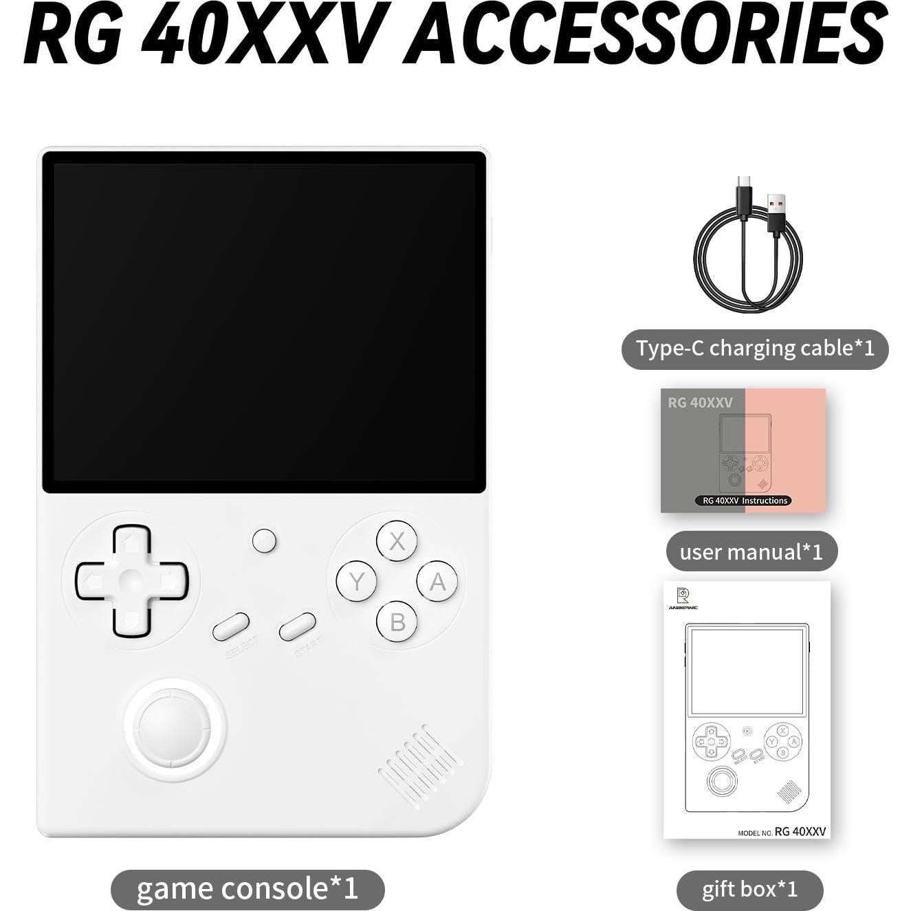 Consola de Juegos Portátil Anbernic RG40XX V 64GB Pantalla IPS 4"